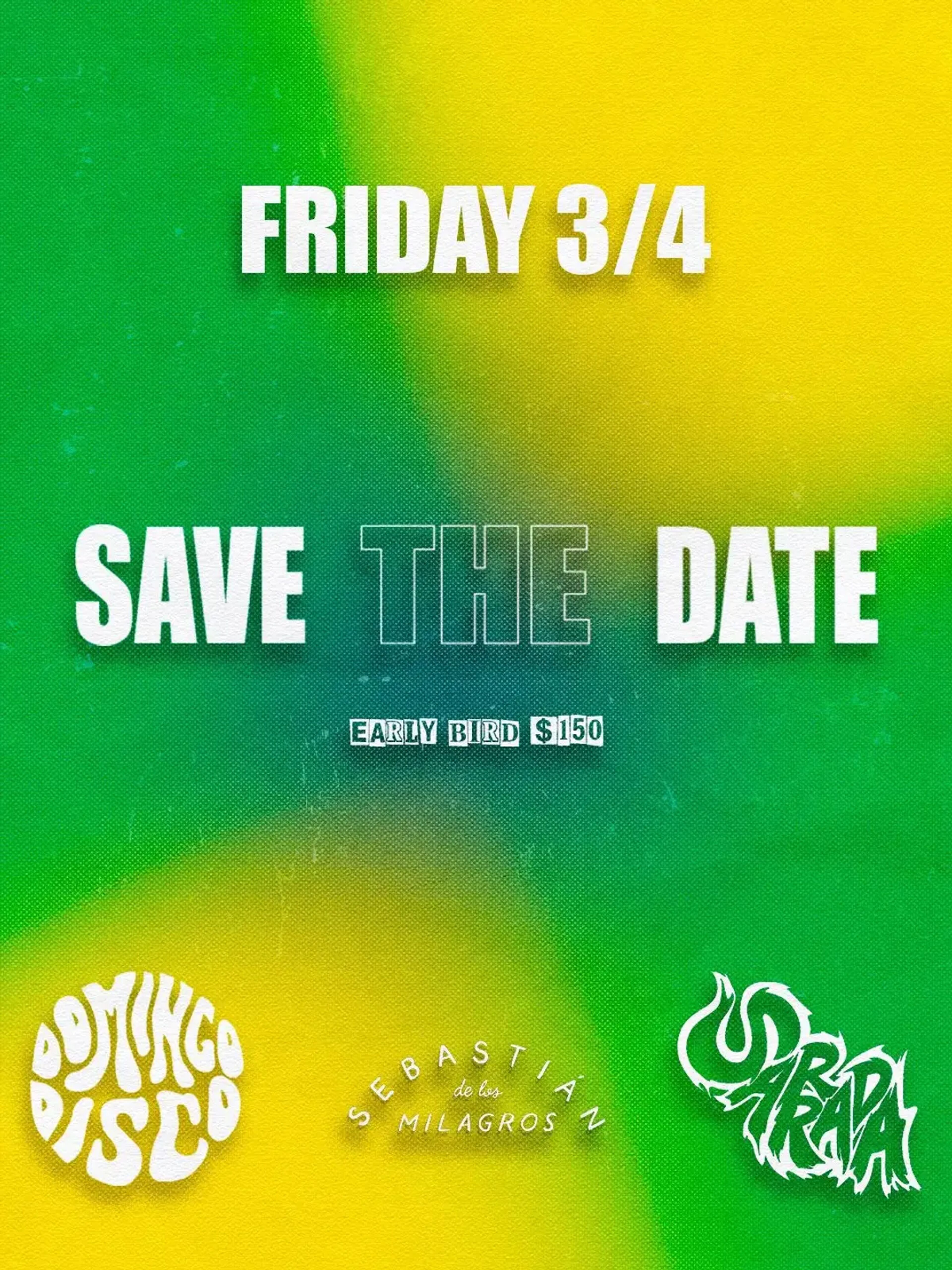 Imagen de portada para el evento: SARRADA x Domingo Disco: Zipolite