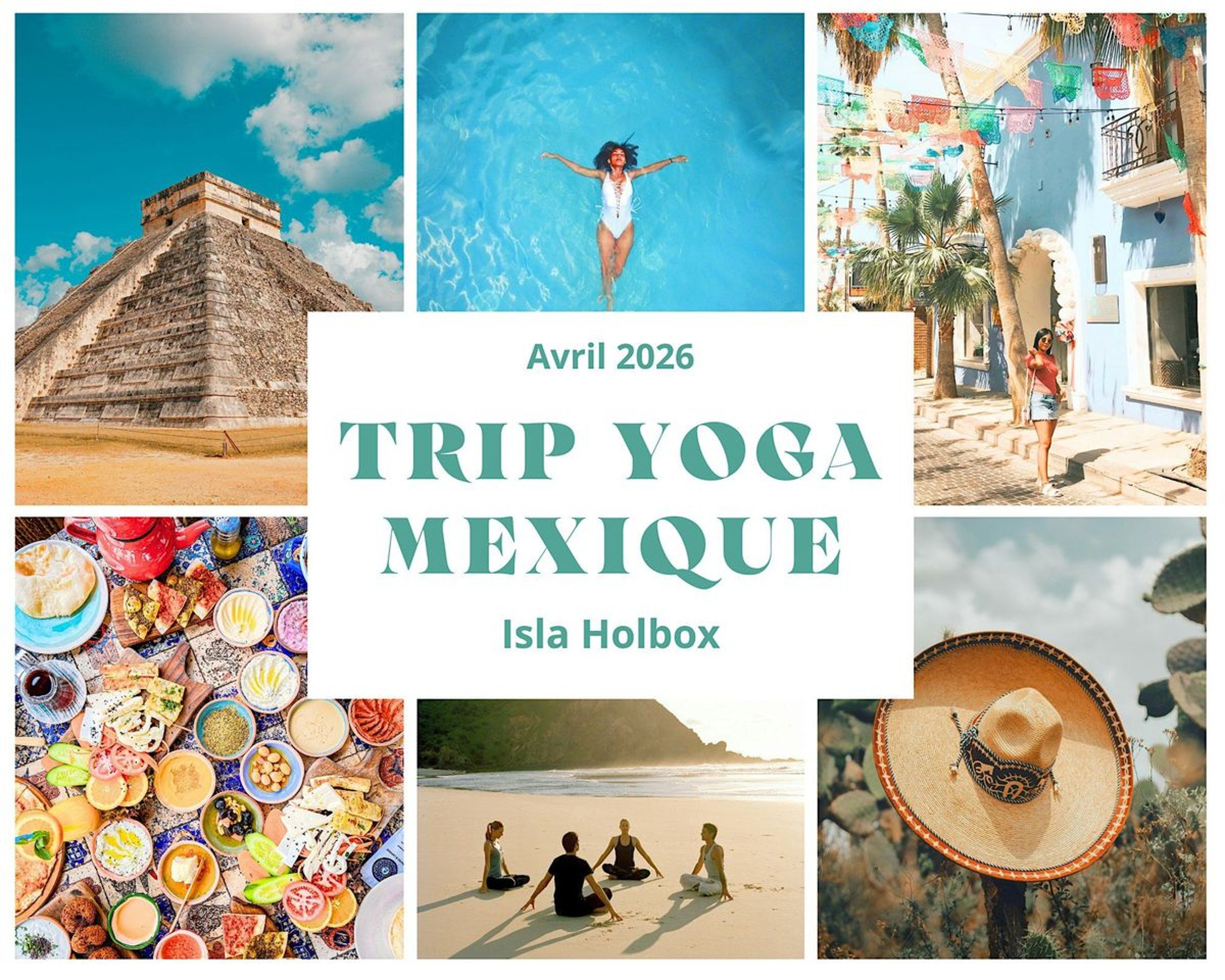 Imagen de portada para el evento: Retiro Yoga & Multiactividades en Holbox, Mexico