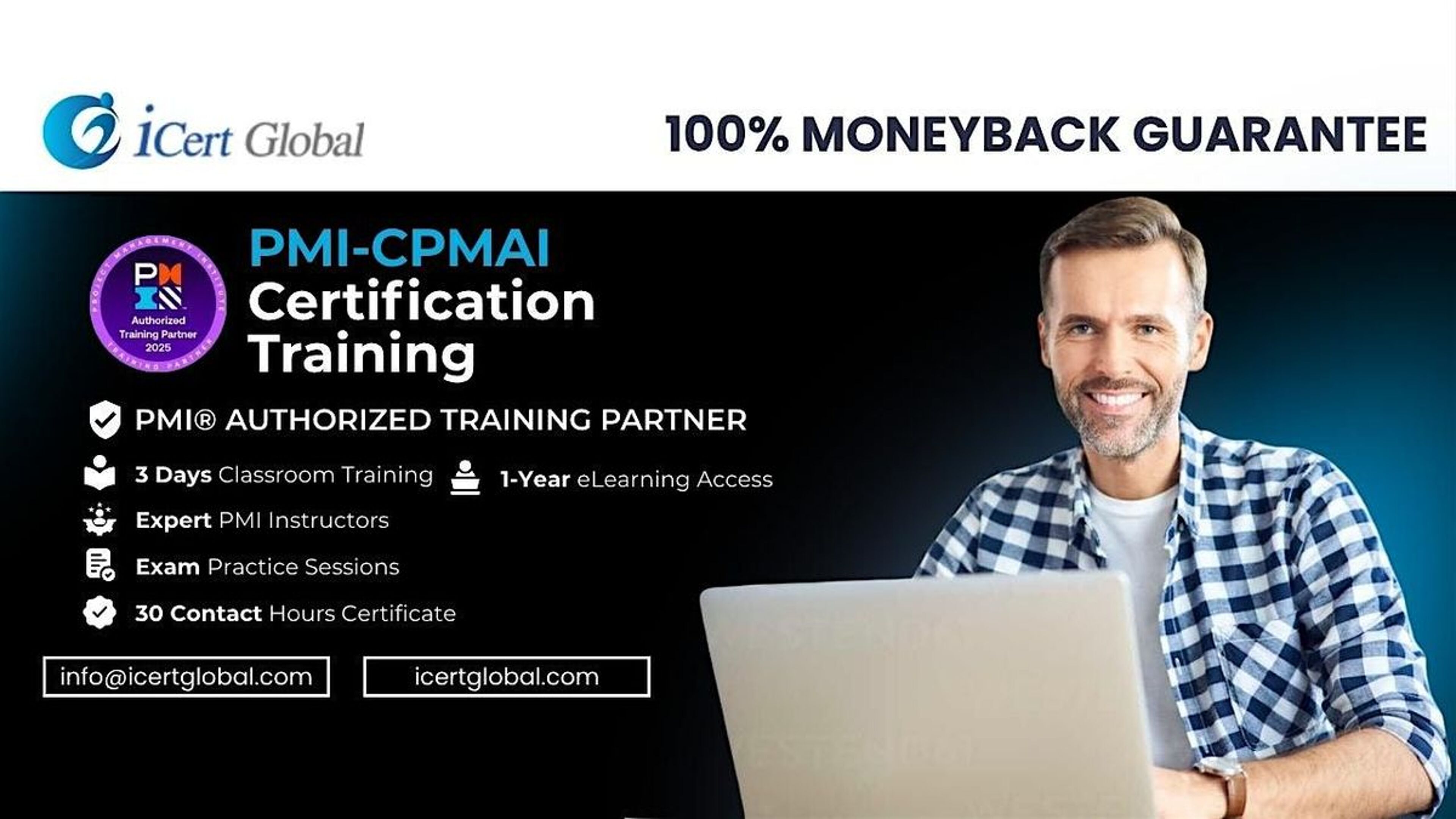 Imagen de portada para el evento: PMI-CPMAI Certification Training – 3-Day Bootcamp in Weslaco, TX