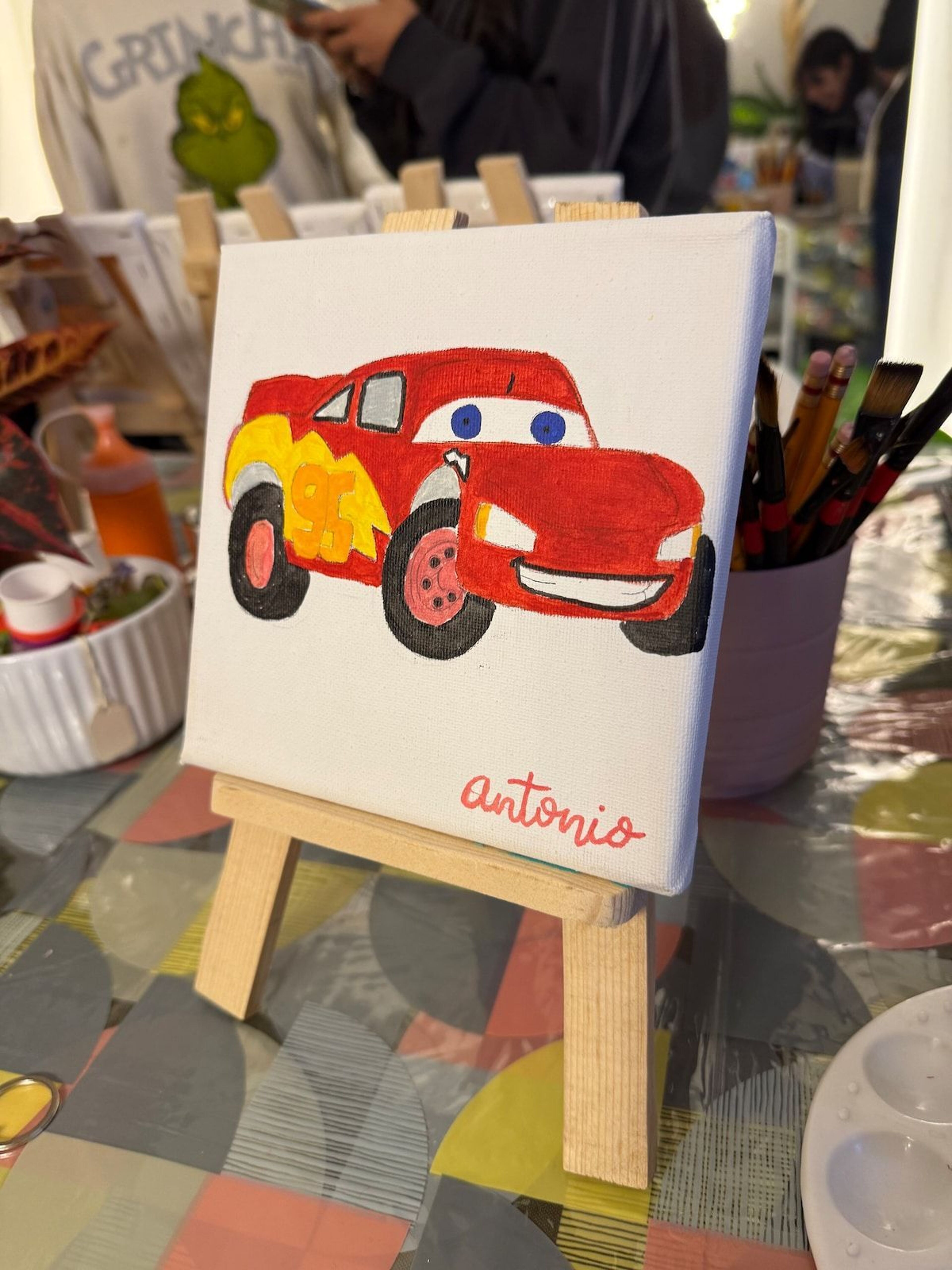 Imagen de portada para el evento: Pinta sobre lienzo