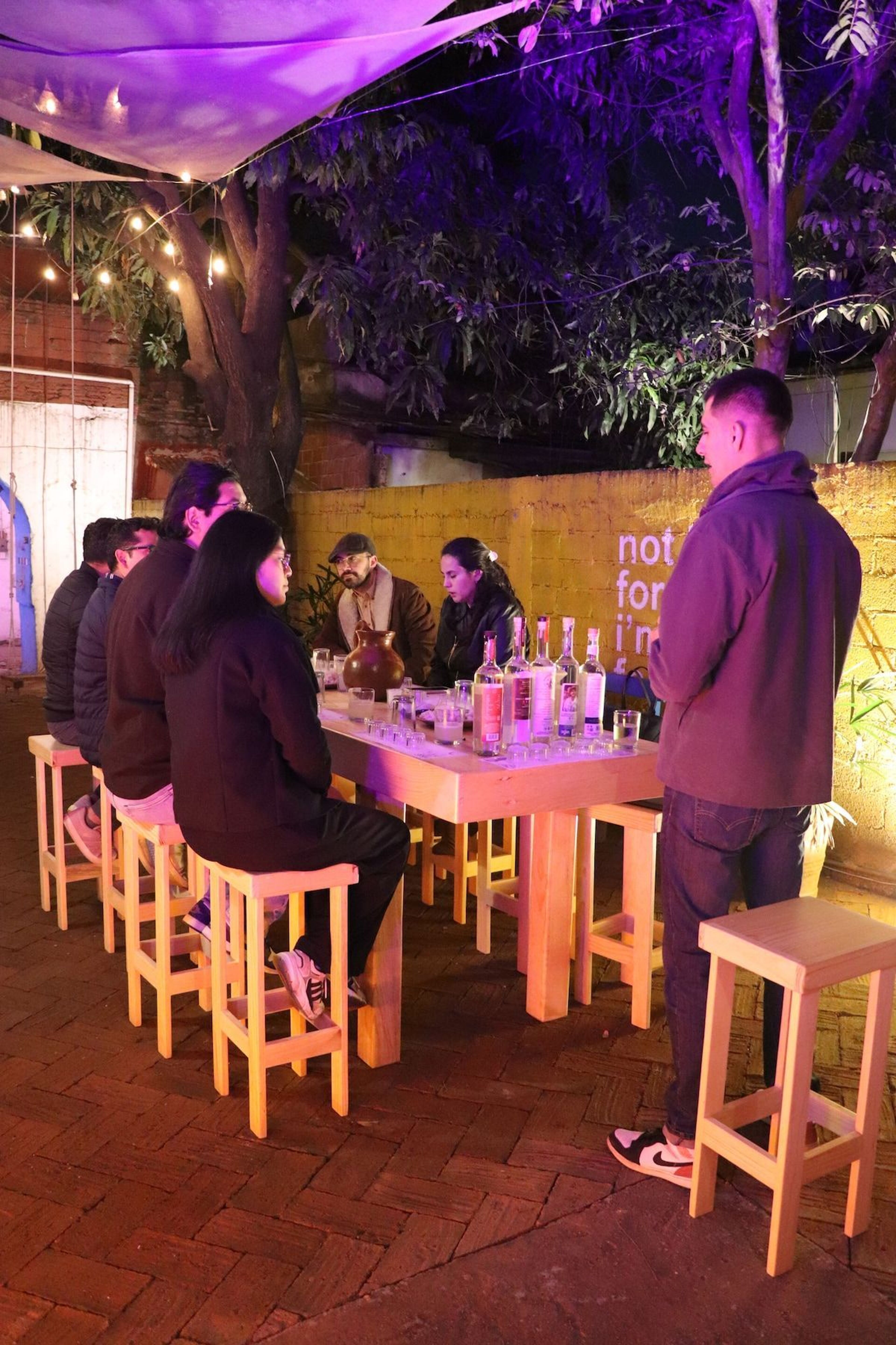 Imagen de portada para el evento: Degustación privada de mezcal en un estudio de arte pop al aire libre