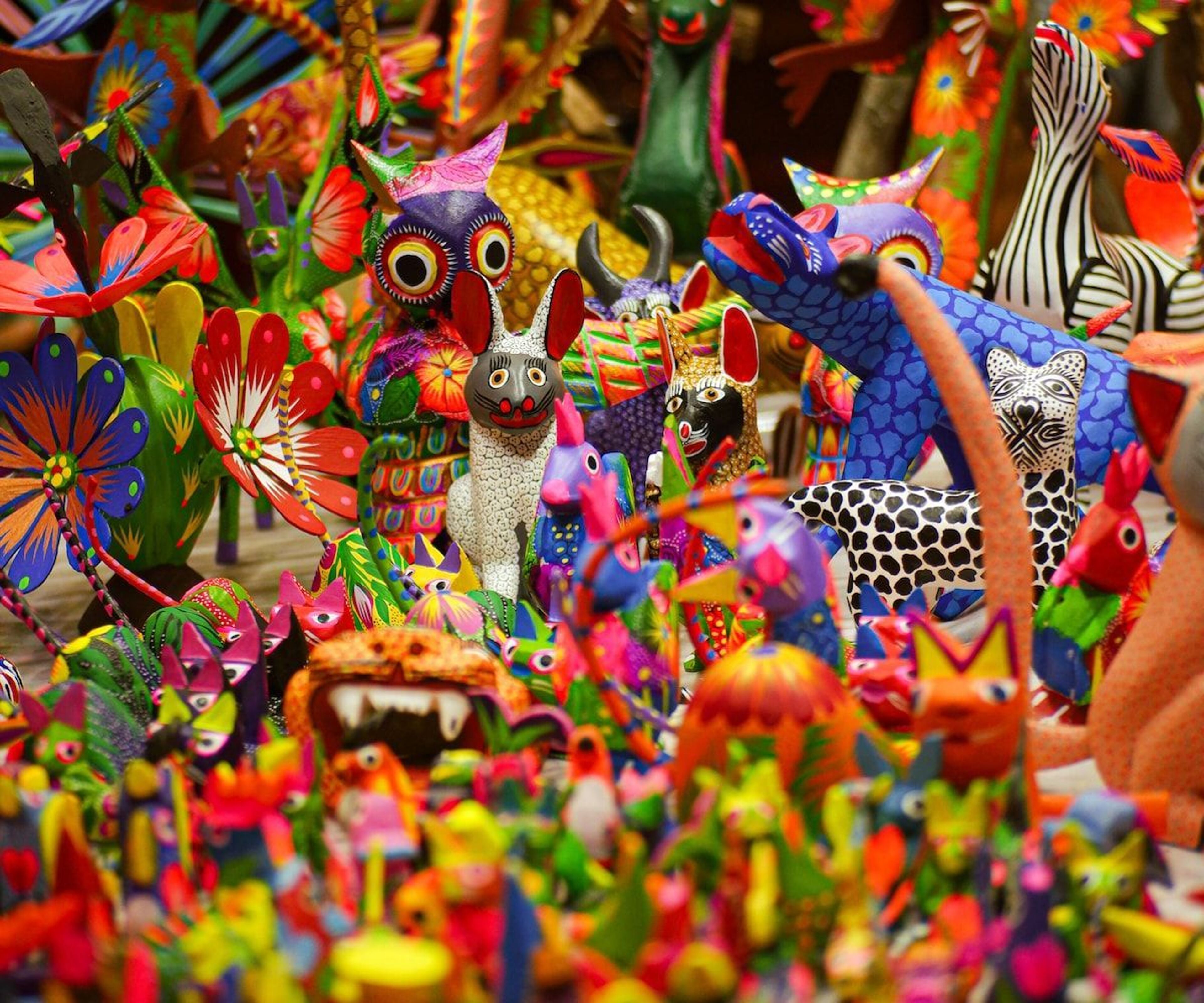 Imagen de portada para el evento: Pinta tu propio alebrije: arte y tradición oaxaqueña