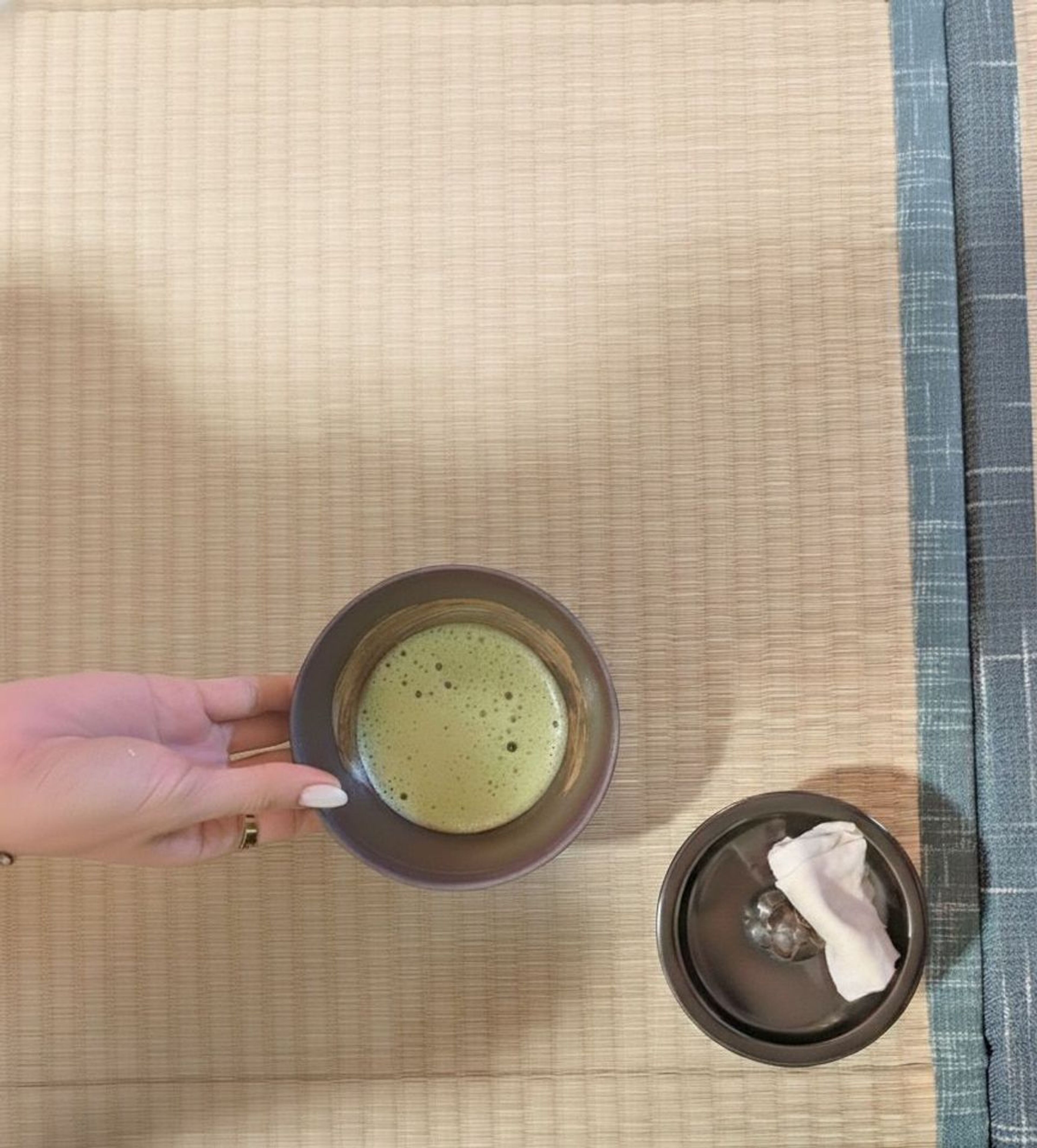 Imagen de portada para el evento: Práctica de presencia: matcha y atención plena en Nayarit