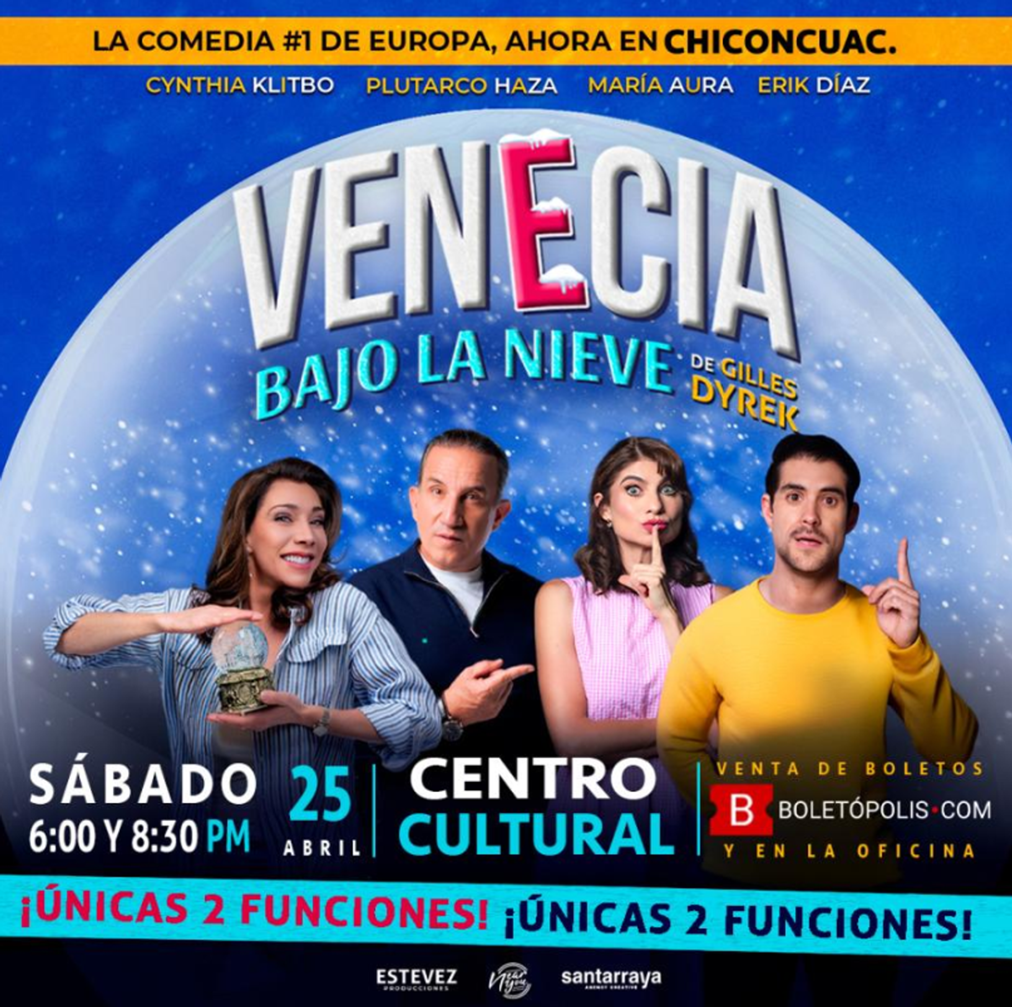 Imagen de portada para el evento: Venecia Bajo la Nieve en Chiconcuac 