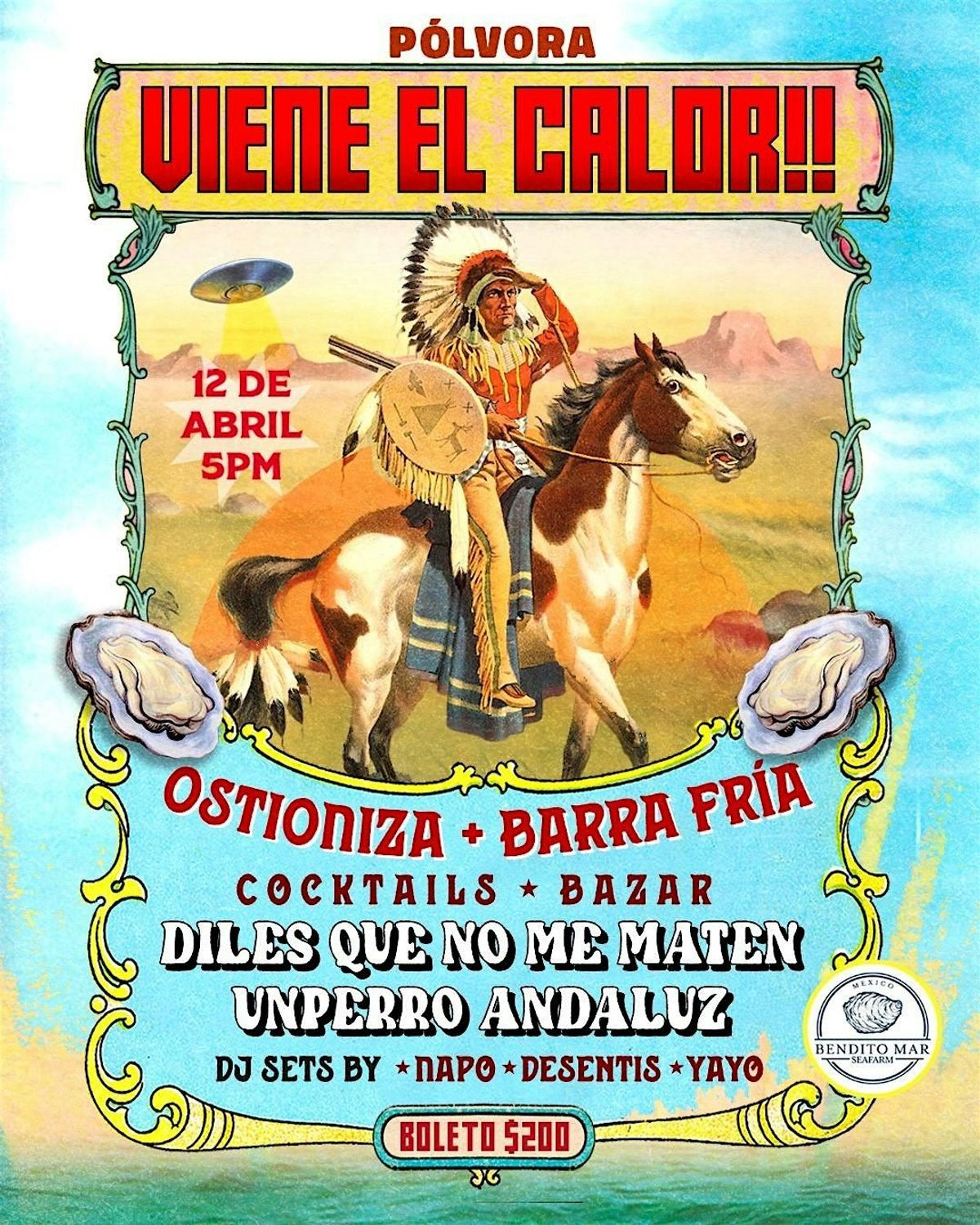 Imagen de portada para el evento: AHÍ VIENE EL CALOR EN PÓLVORA