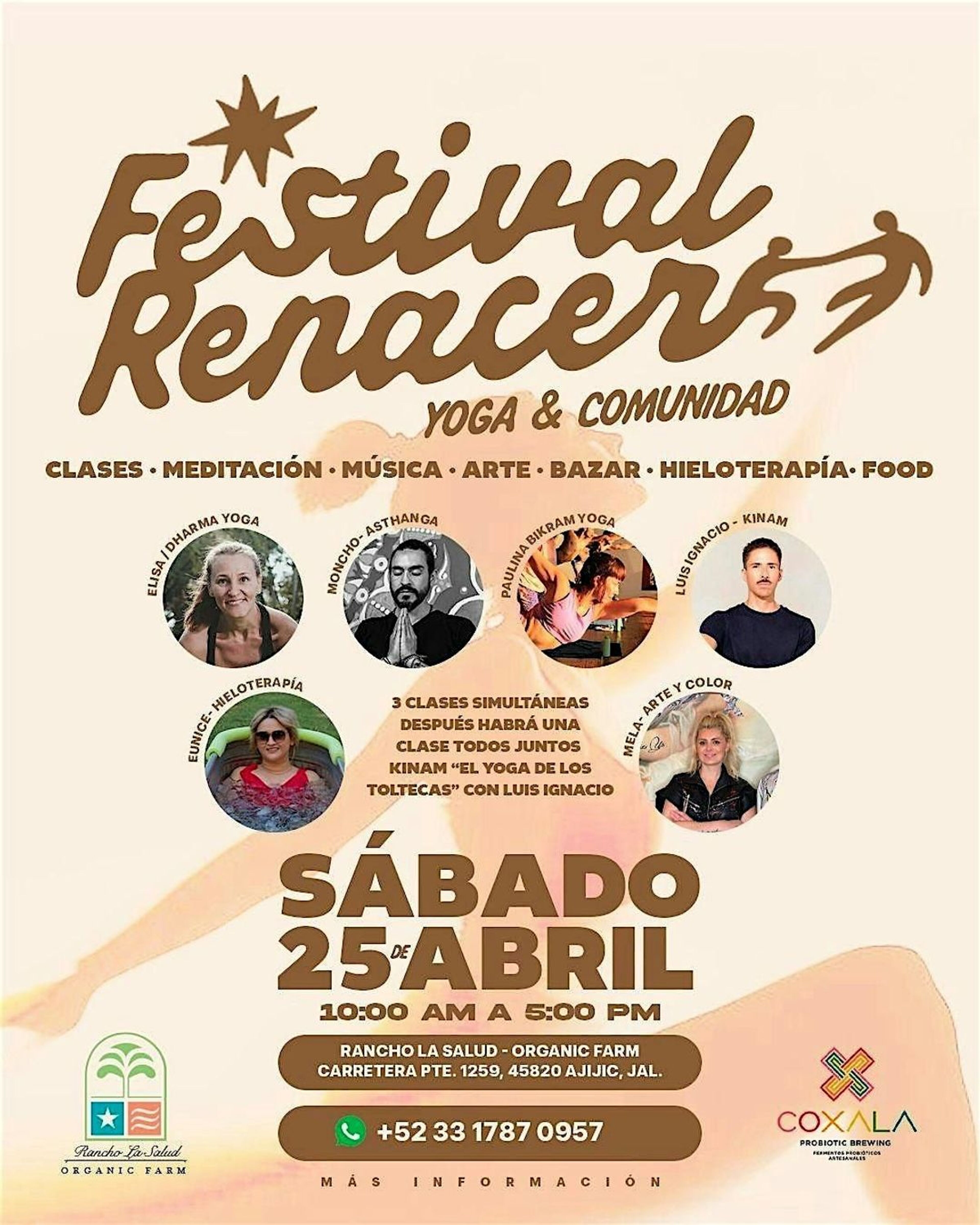 Imagen de portada para el evento: Festival Renacer | Yoga & Comunidad