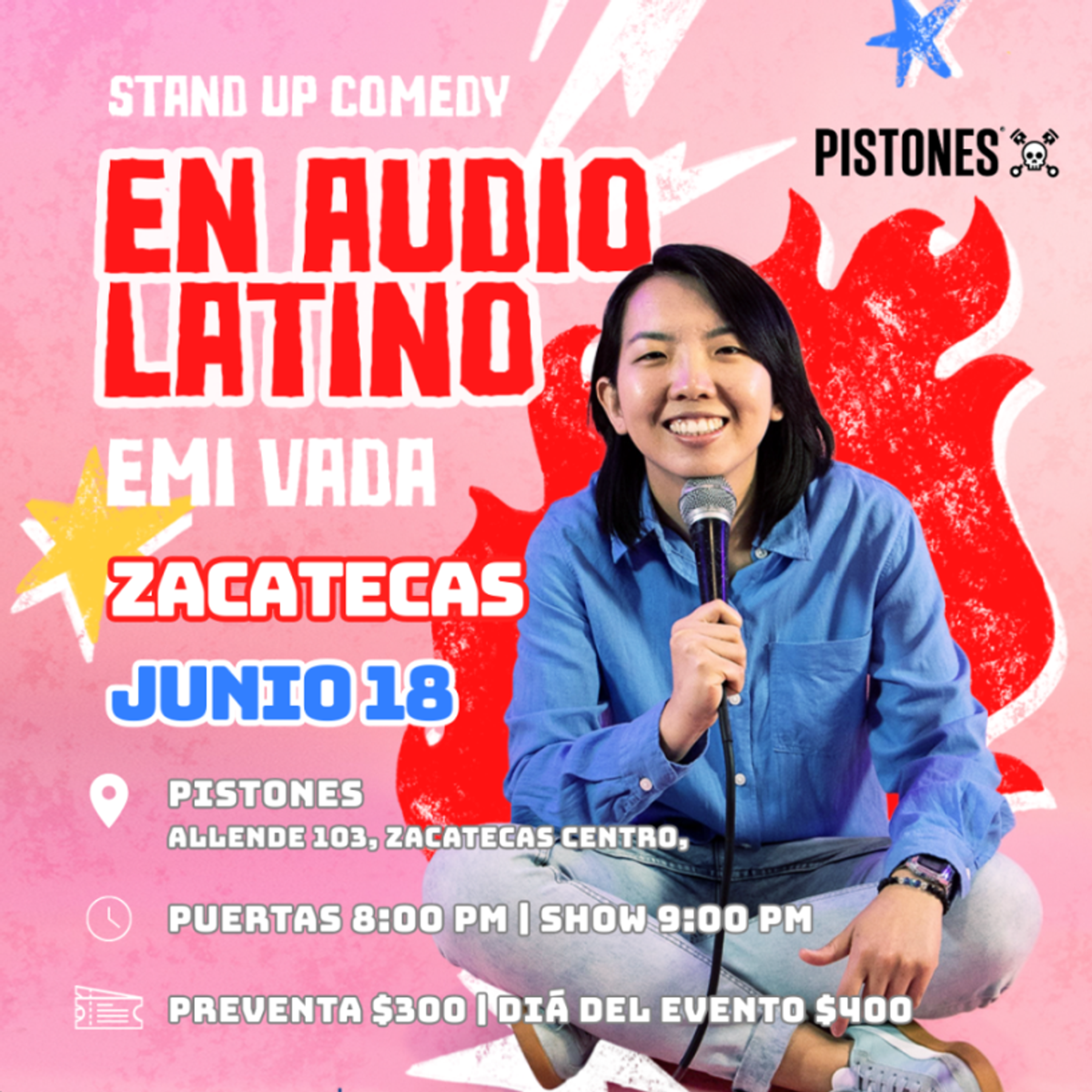 Imagen de portada para el evento: Emi Vada En Zacatecas