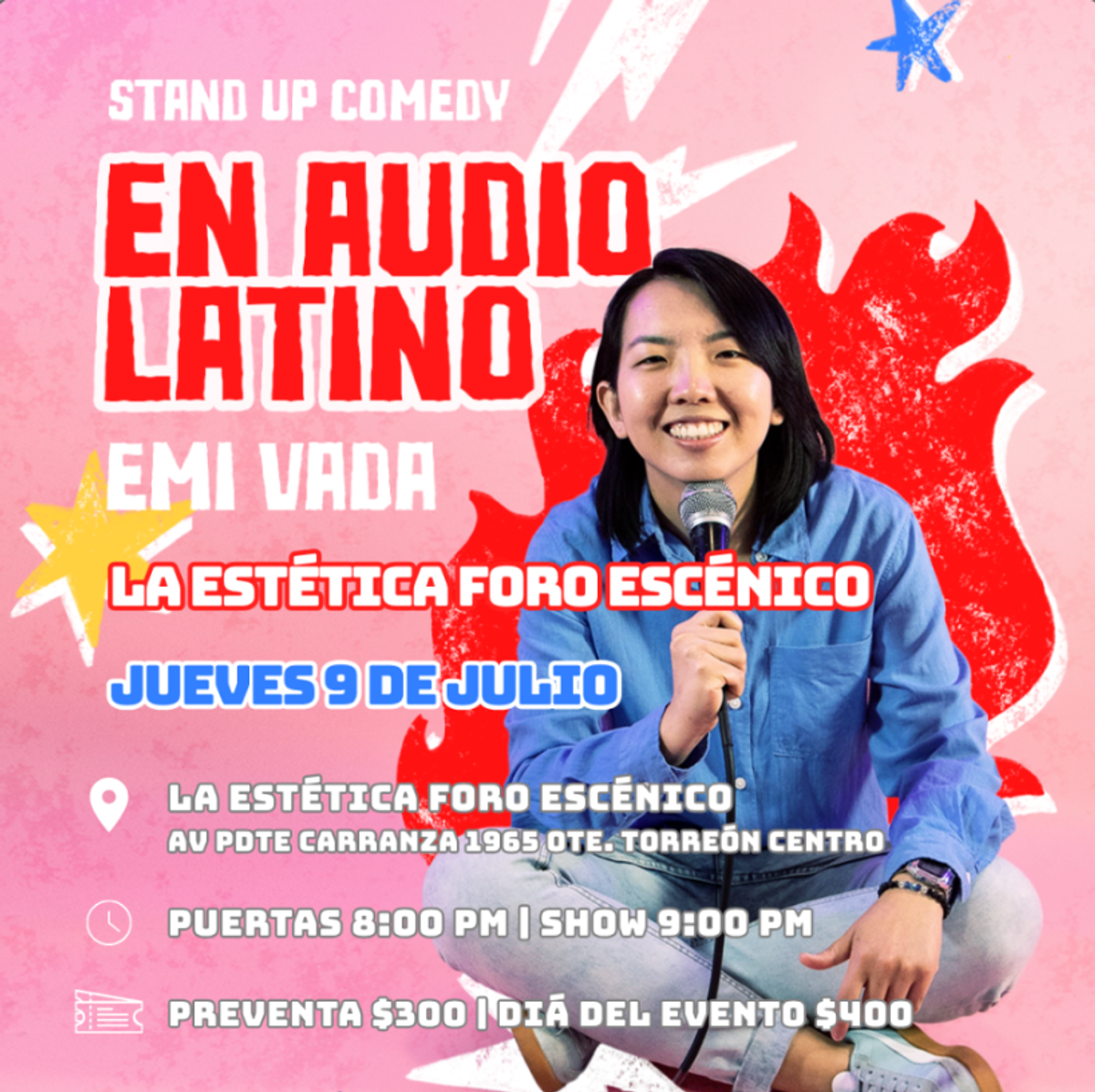 Imagen de portada para el evento: Emi Vada en Torreón