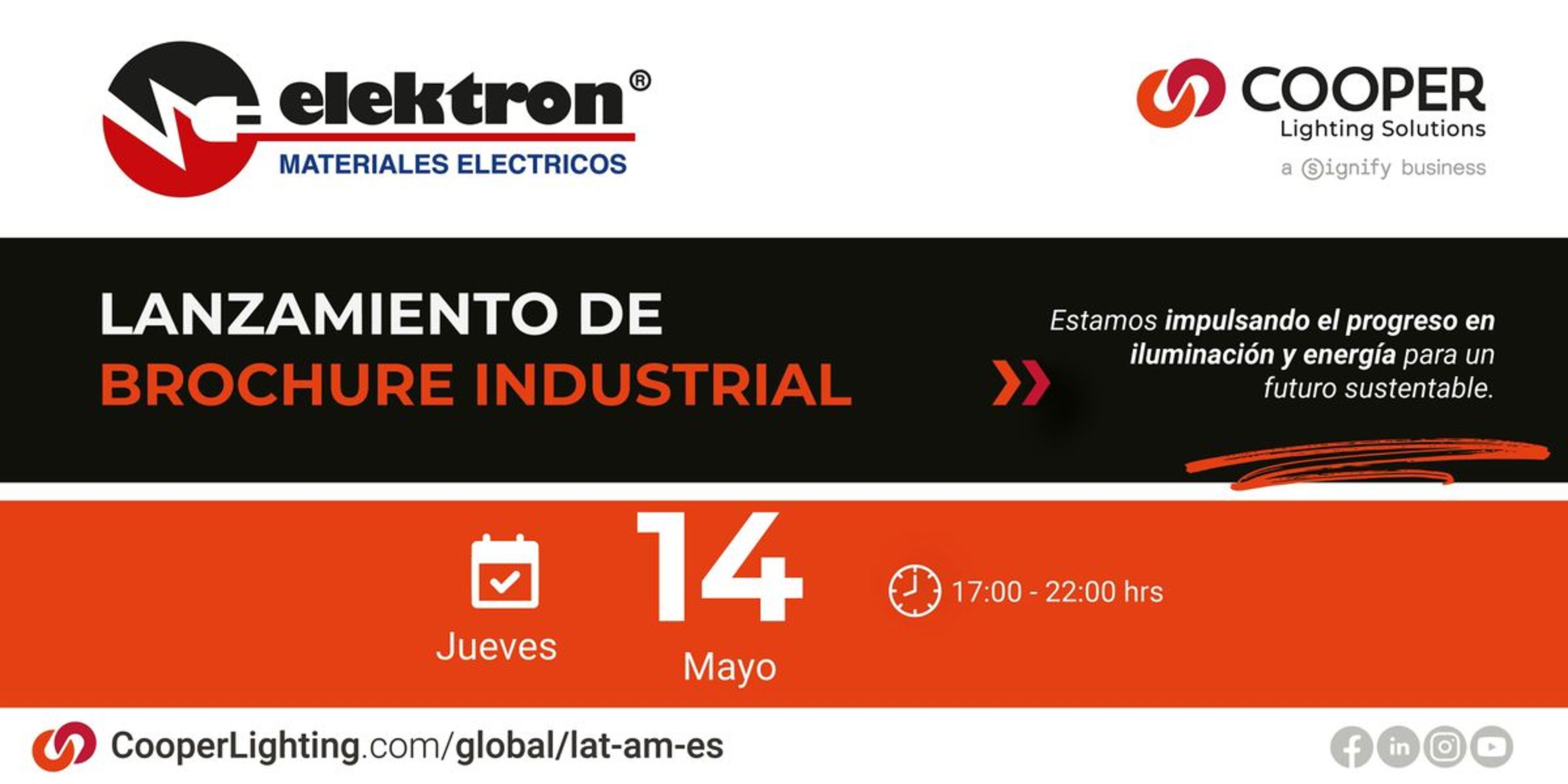 Imagen de portada para el evento: LANZAMIENTO DE BROCHURE INDUSTRIAL- LEÓN