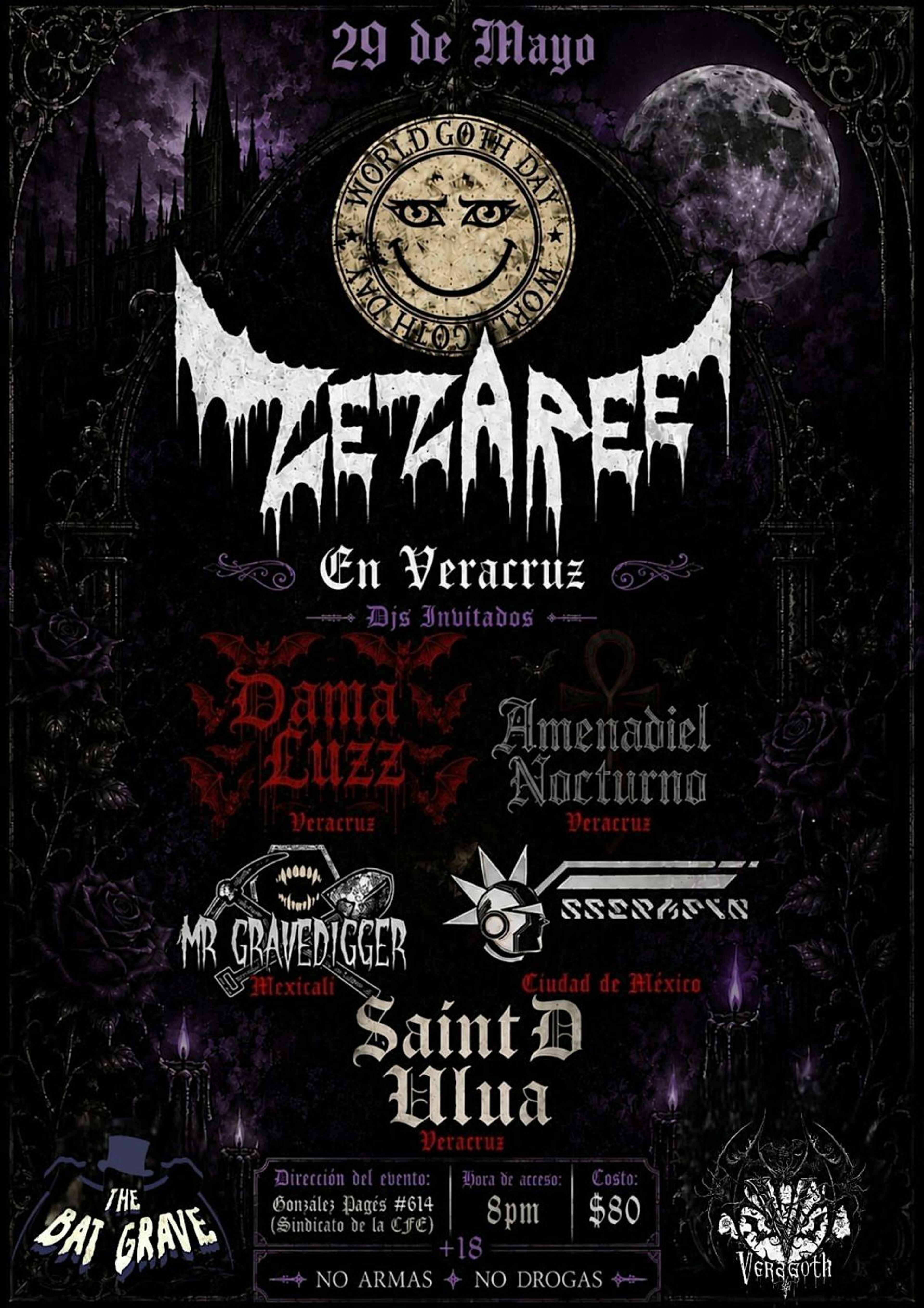 Imagen de portada para el evento: WORLD GOTH DAY VERACRUZ 2026