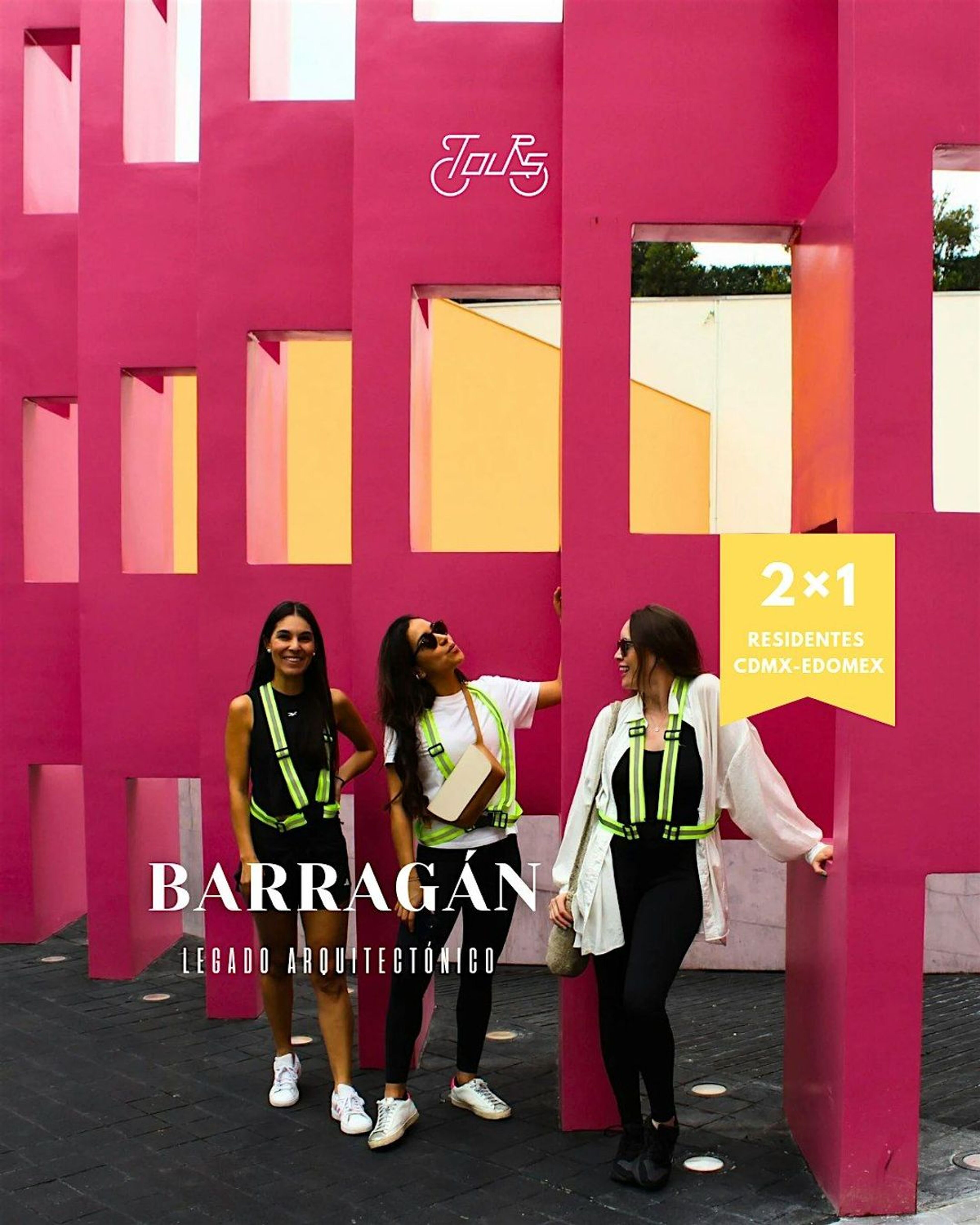 Imagen de portada para el evento: Tour en bici -  Luis Barragán: Legado Arquitectónico