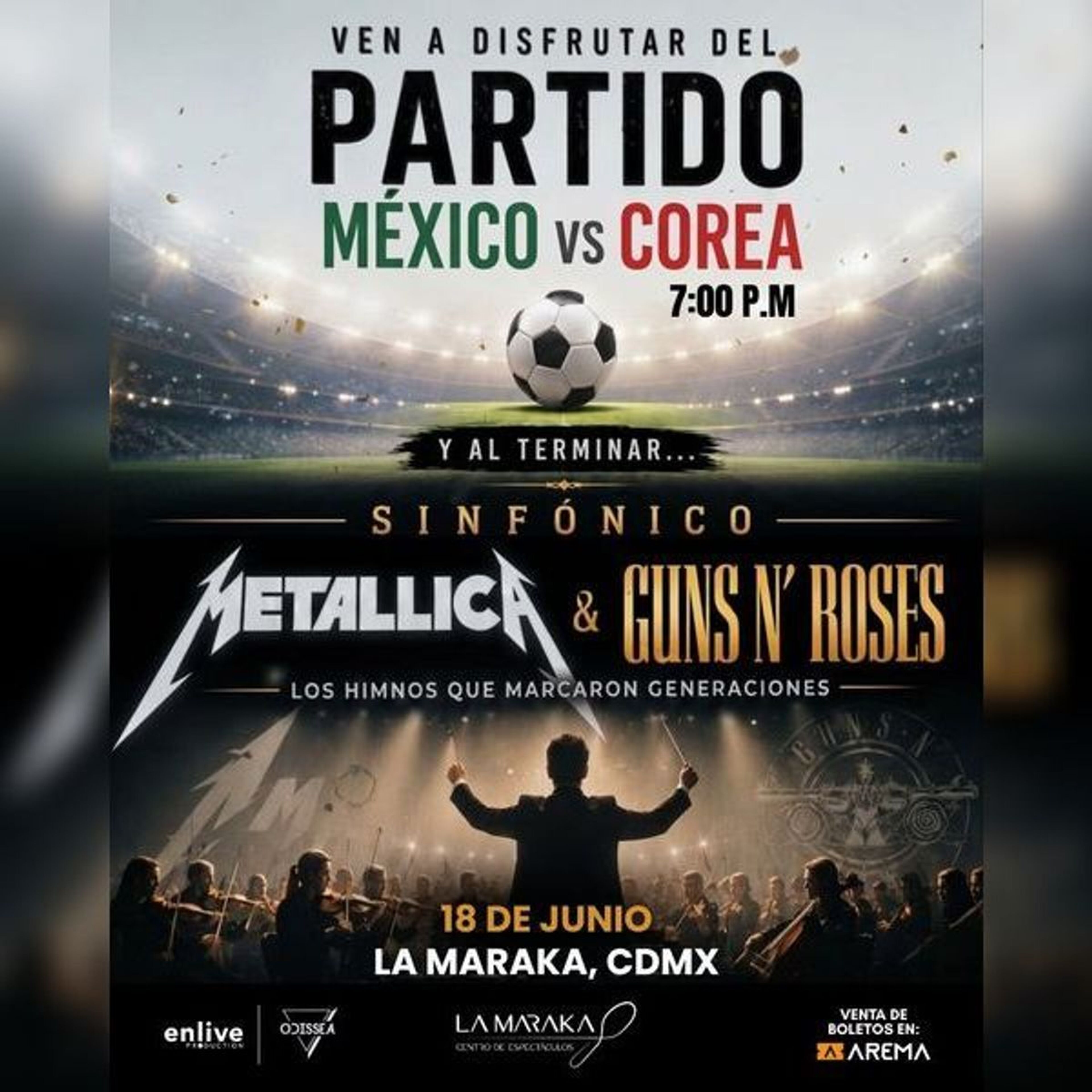 Tributo Sinfónico Metallica & Guns N' Roses
