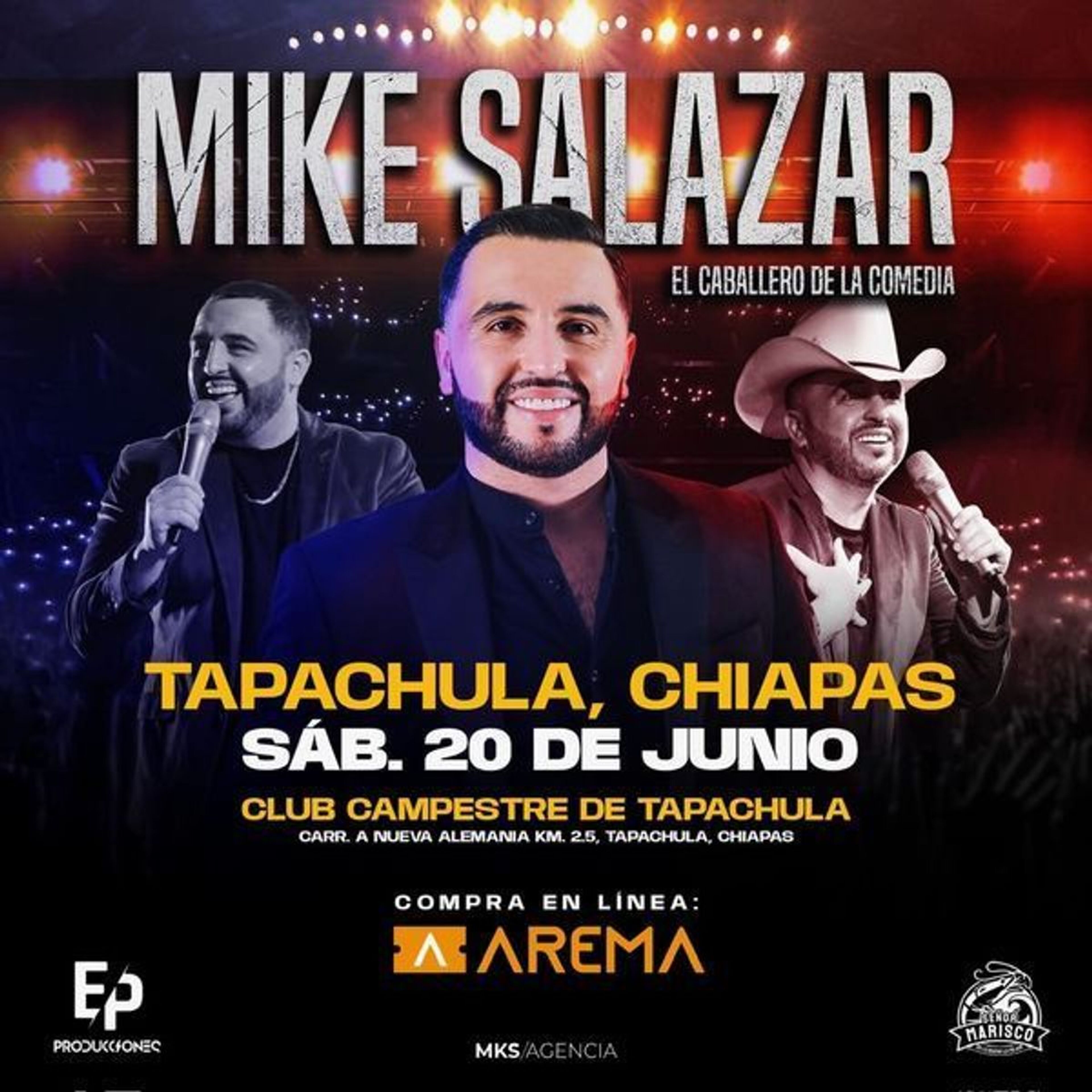 Mike Salazar en Tapachula