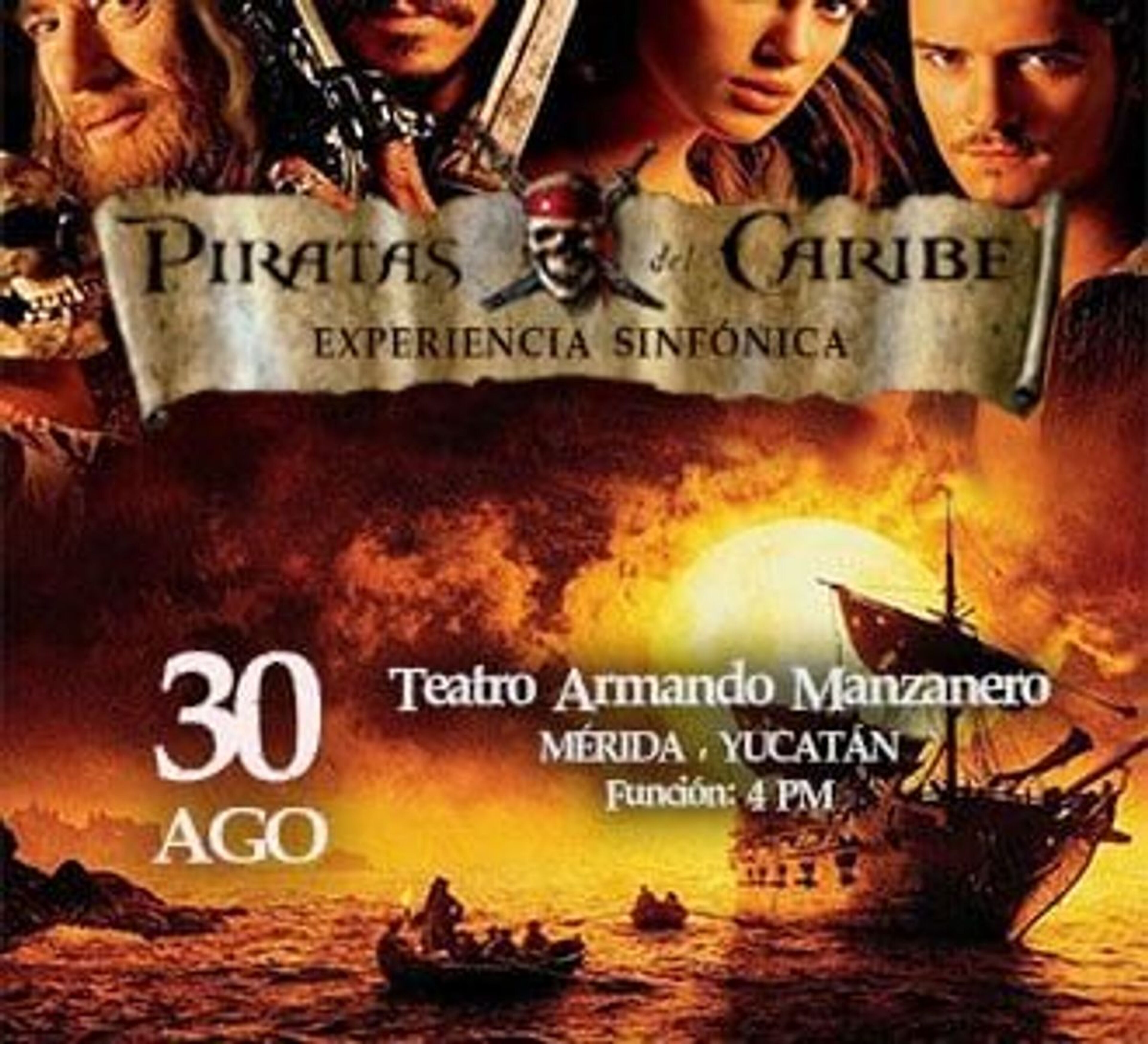 “Piratas del Caribe” Experiencia Sinfónica - Mérida