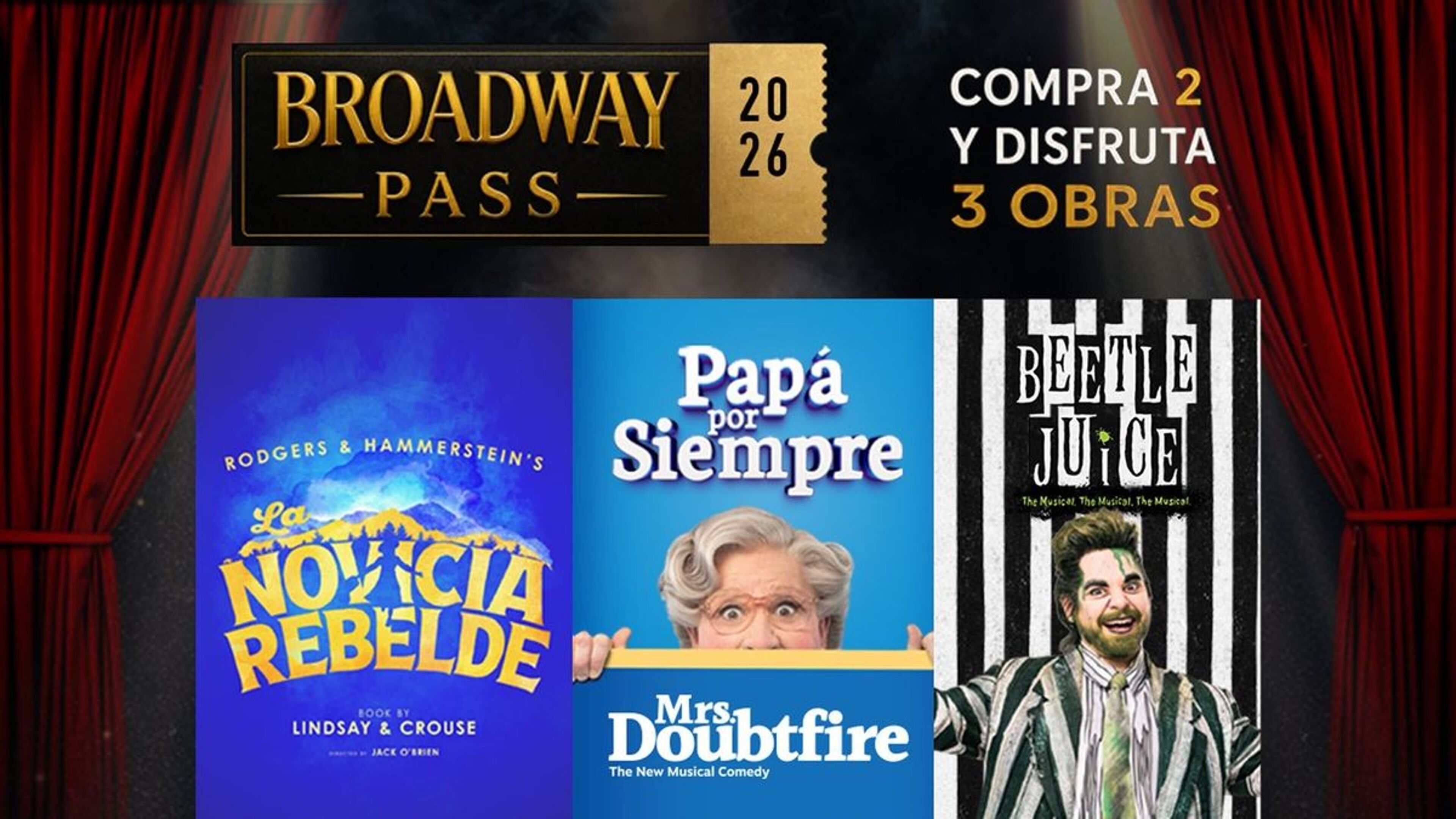 Gou Broadway Pass - La Novicia Rebelde