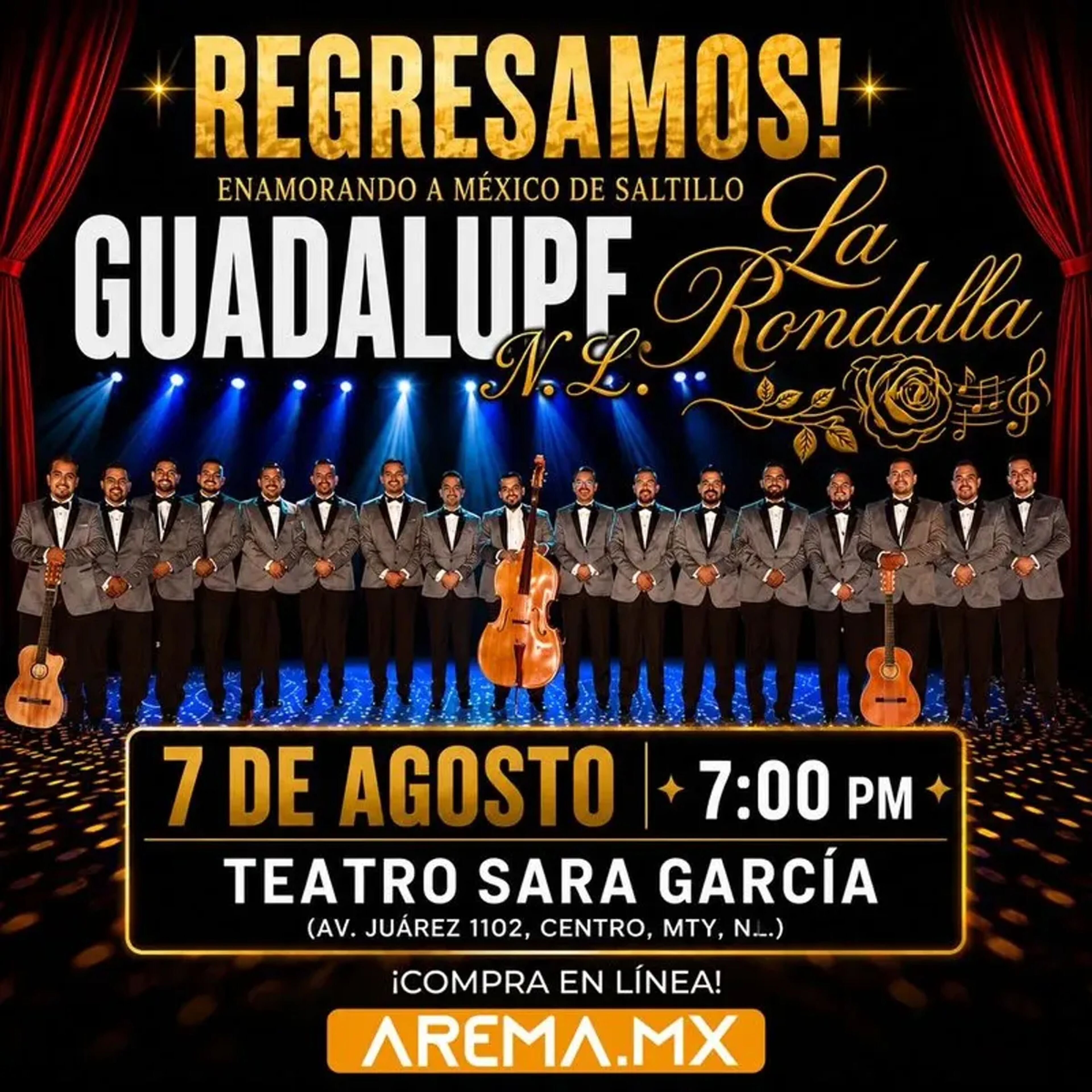 Llega de Saltillo …La Rondalla en Guadalupe
