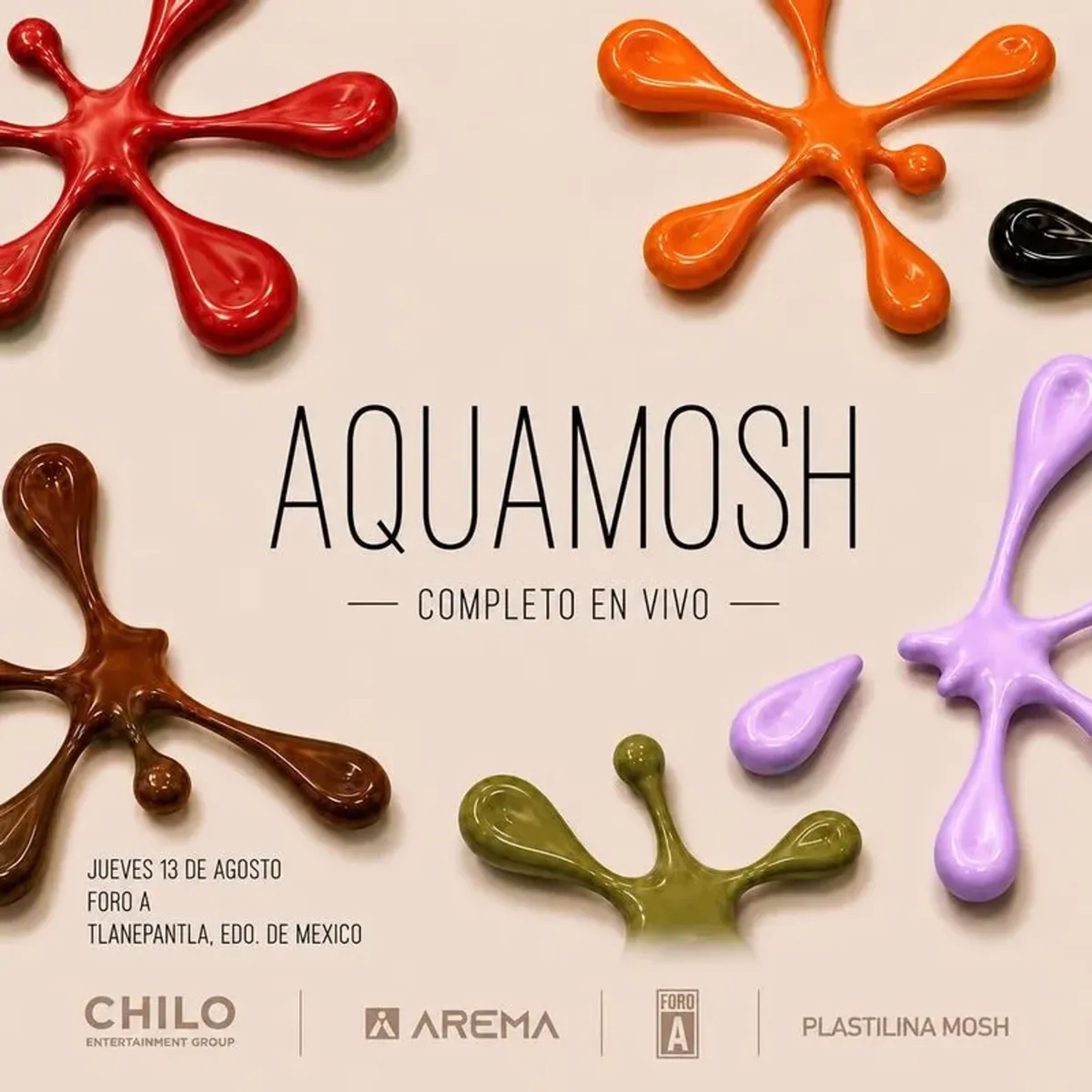 Plastilina Mosh "Tocando Aquamosh Completo" en Foro A