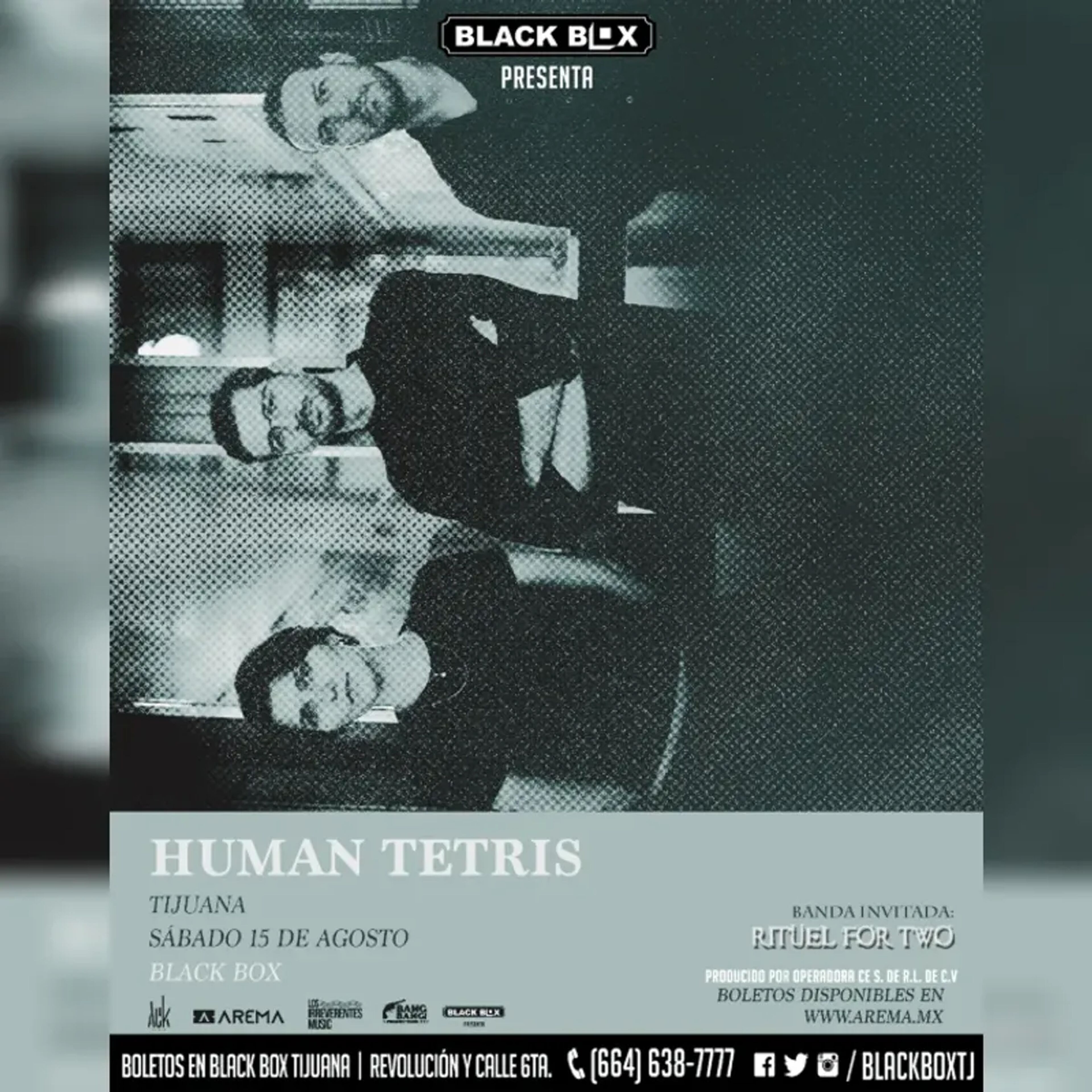 Human Tetris en Tijuana