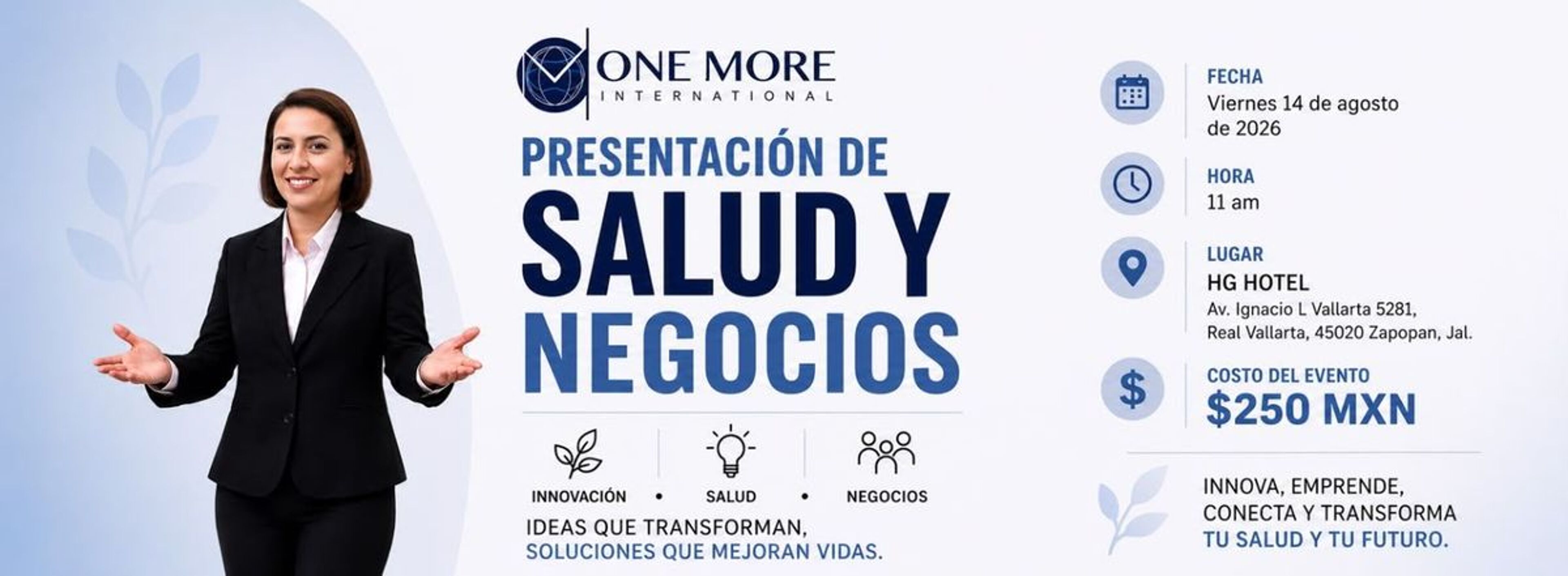 PRESENTACIÓN DE SALUD Y NEGOCIOS