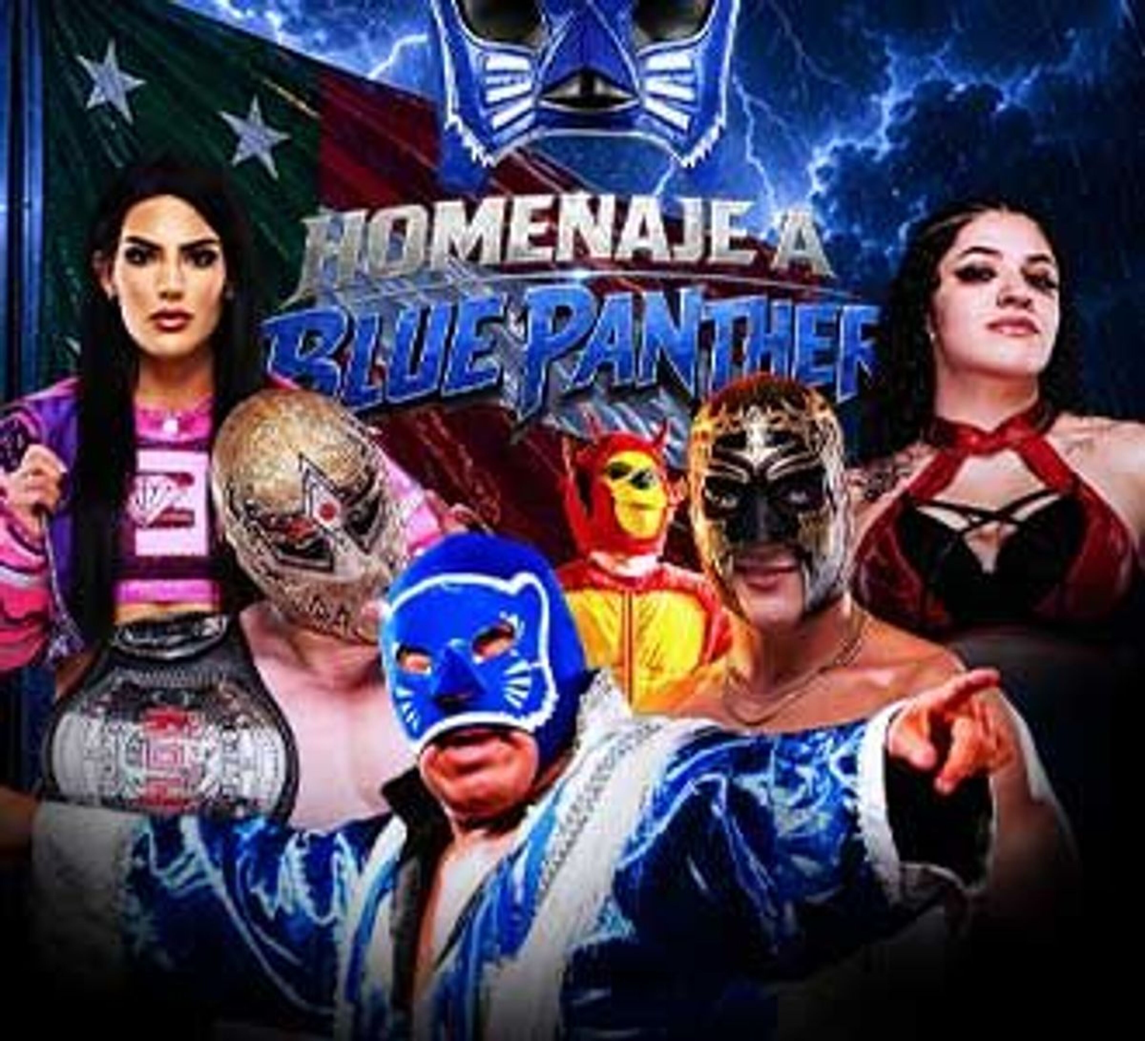 Lucha Libre CMLL: Homenaje a Blue Panther - Mérida