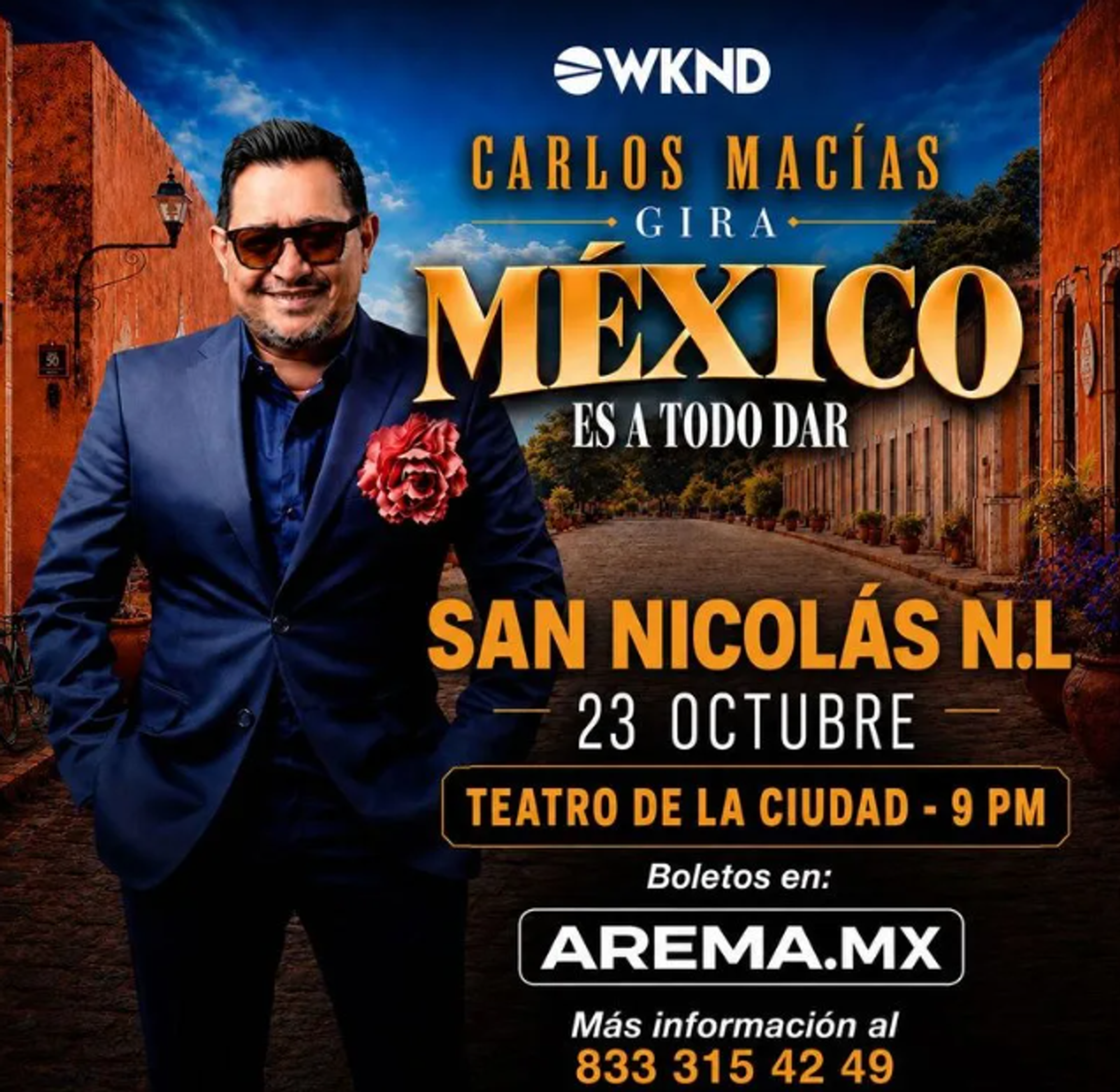 Carlos Macias en San Nicolás