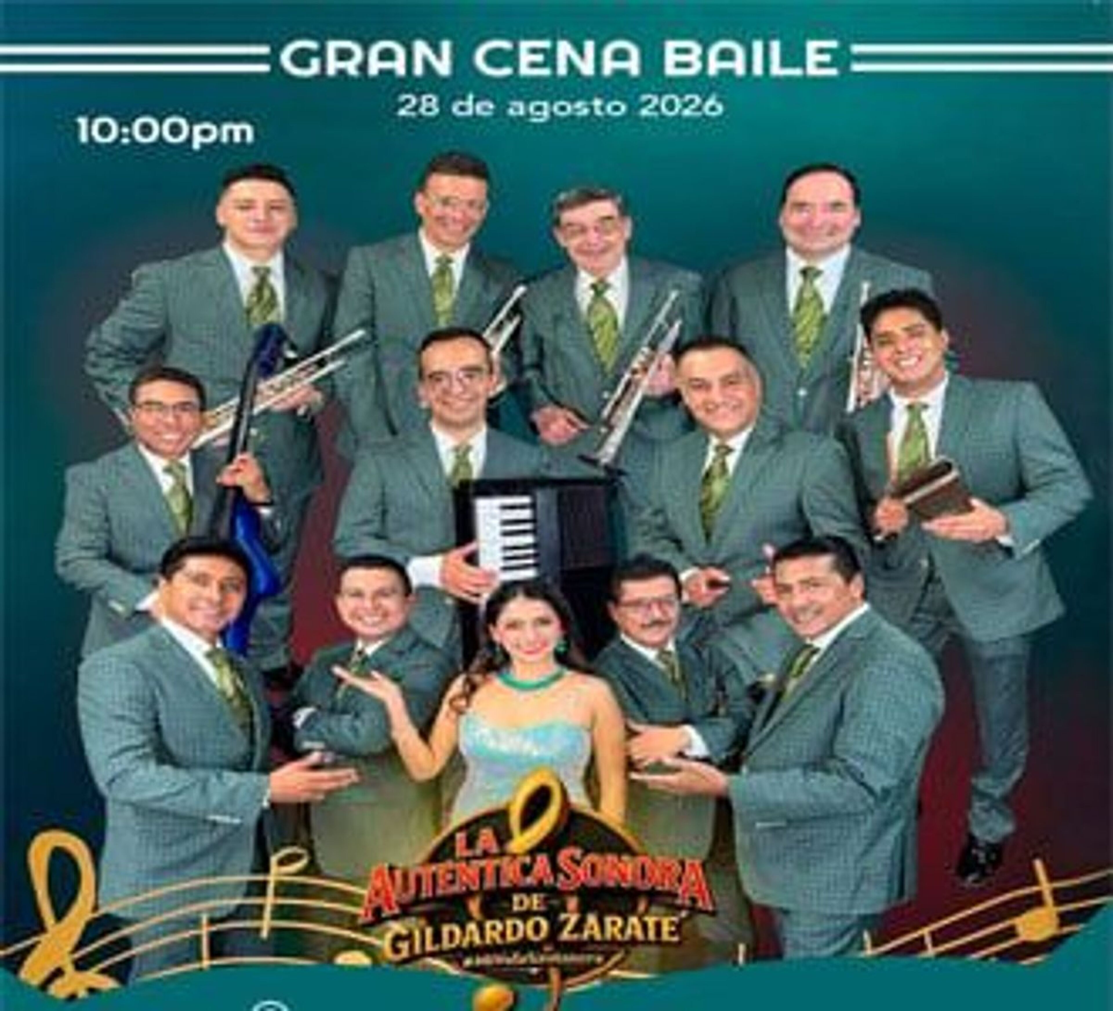 Gran Cena Baile: La auténtica Sonora de Gildardo Zárate - Mérida