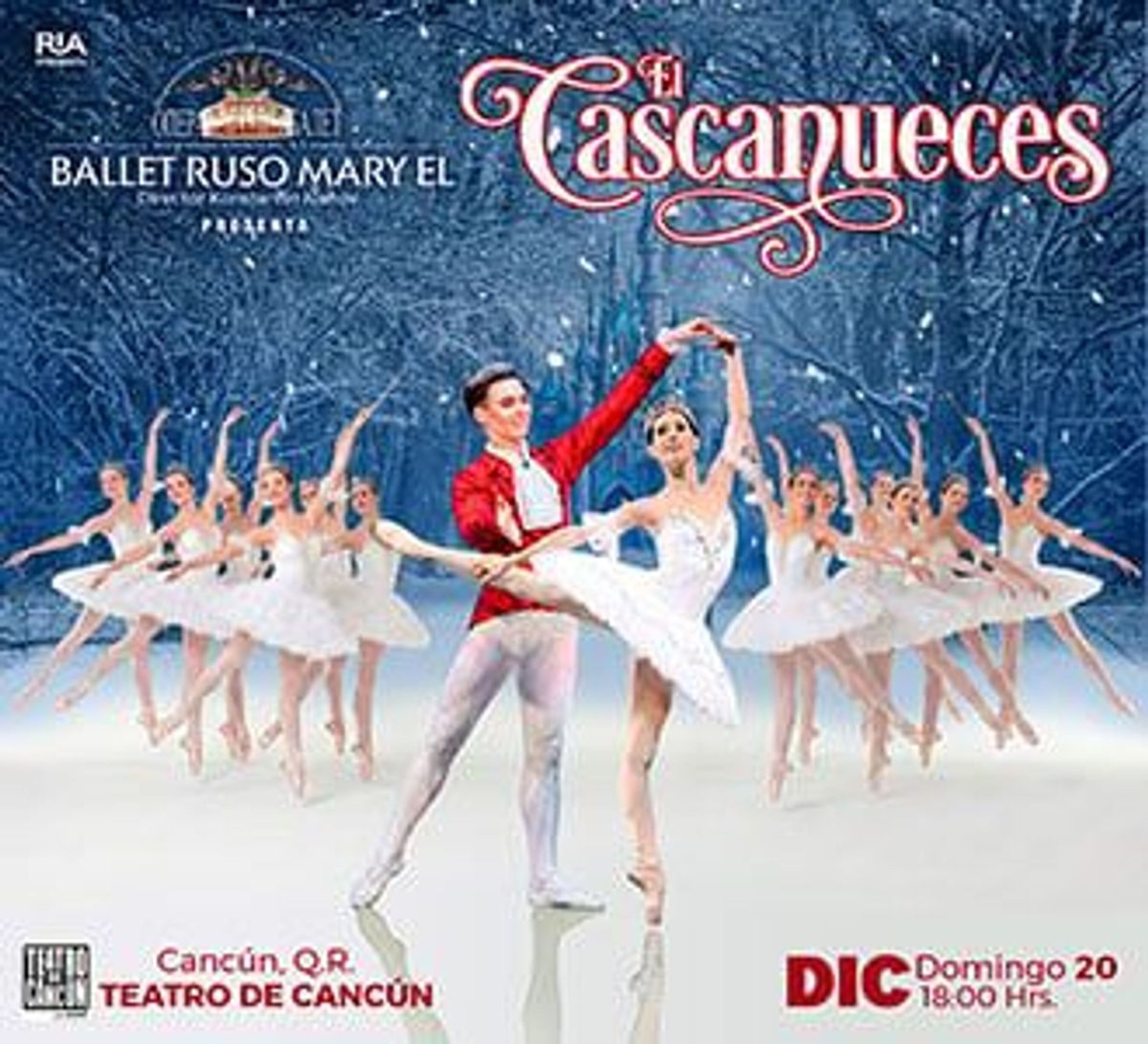 Russian State Ballet Mary El presenta: "El Cascanueces" - Cancún