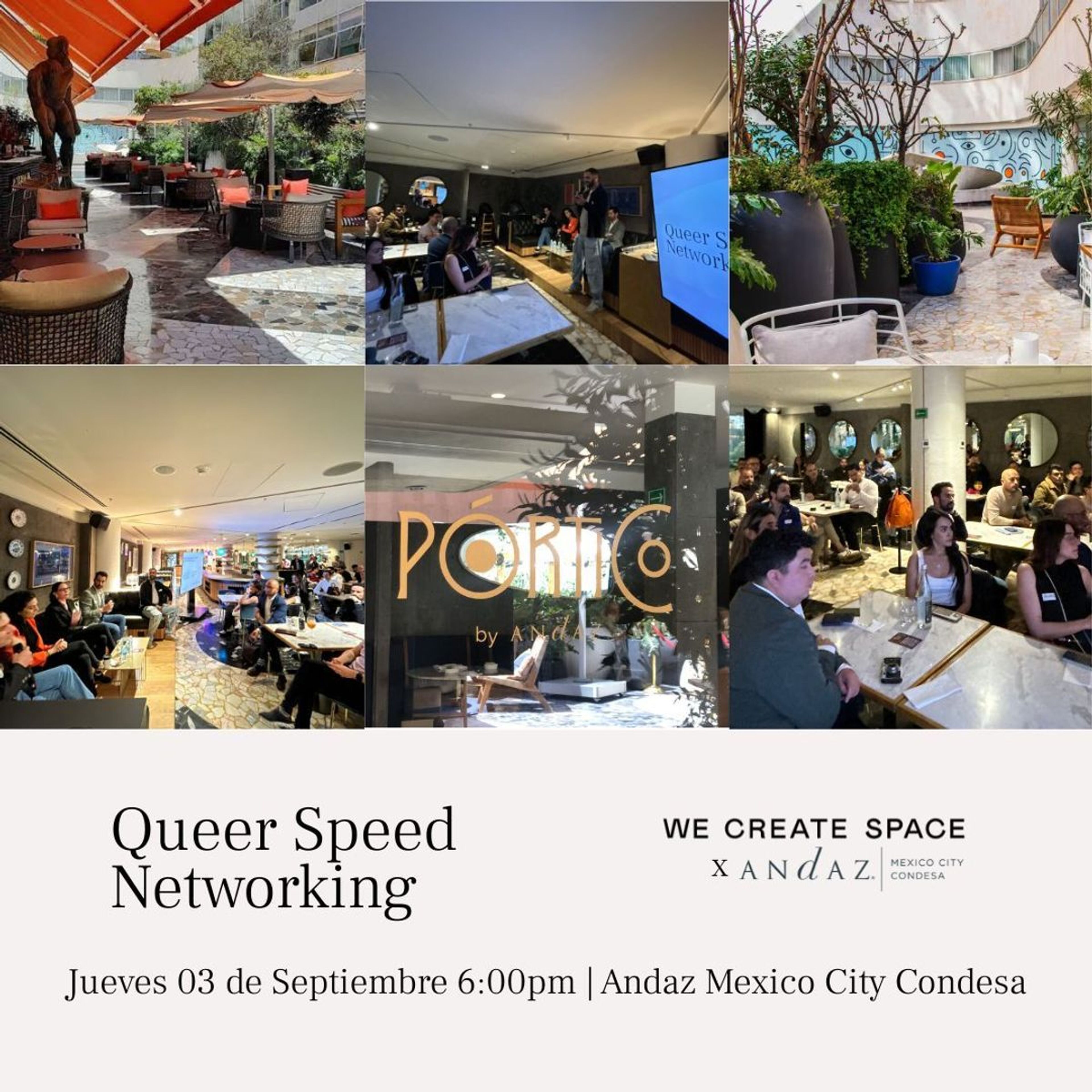 Queer Speed Networking X Andaz 2da Edición