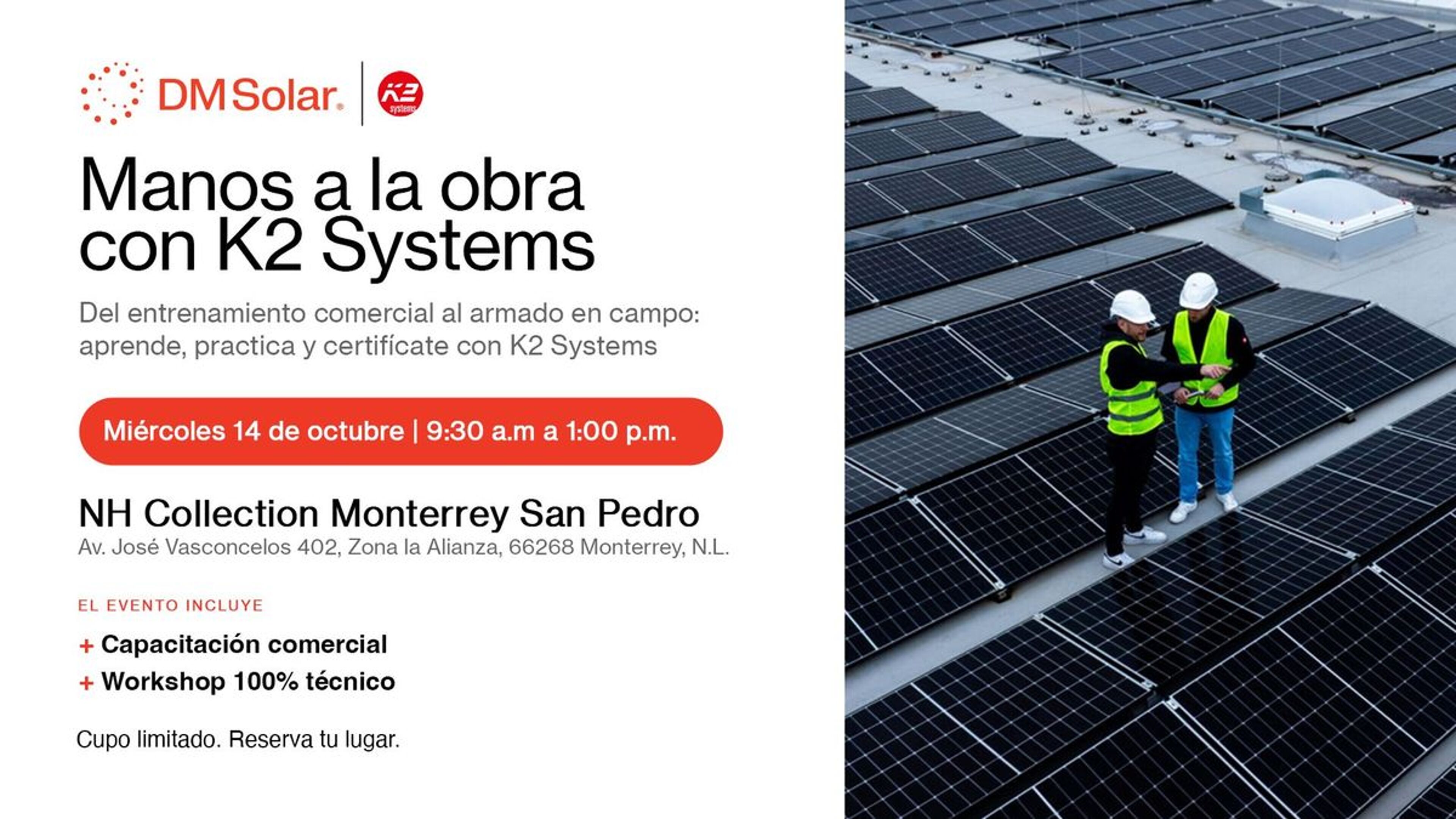 Manos a la obra con K2 Systems