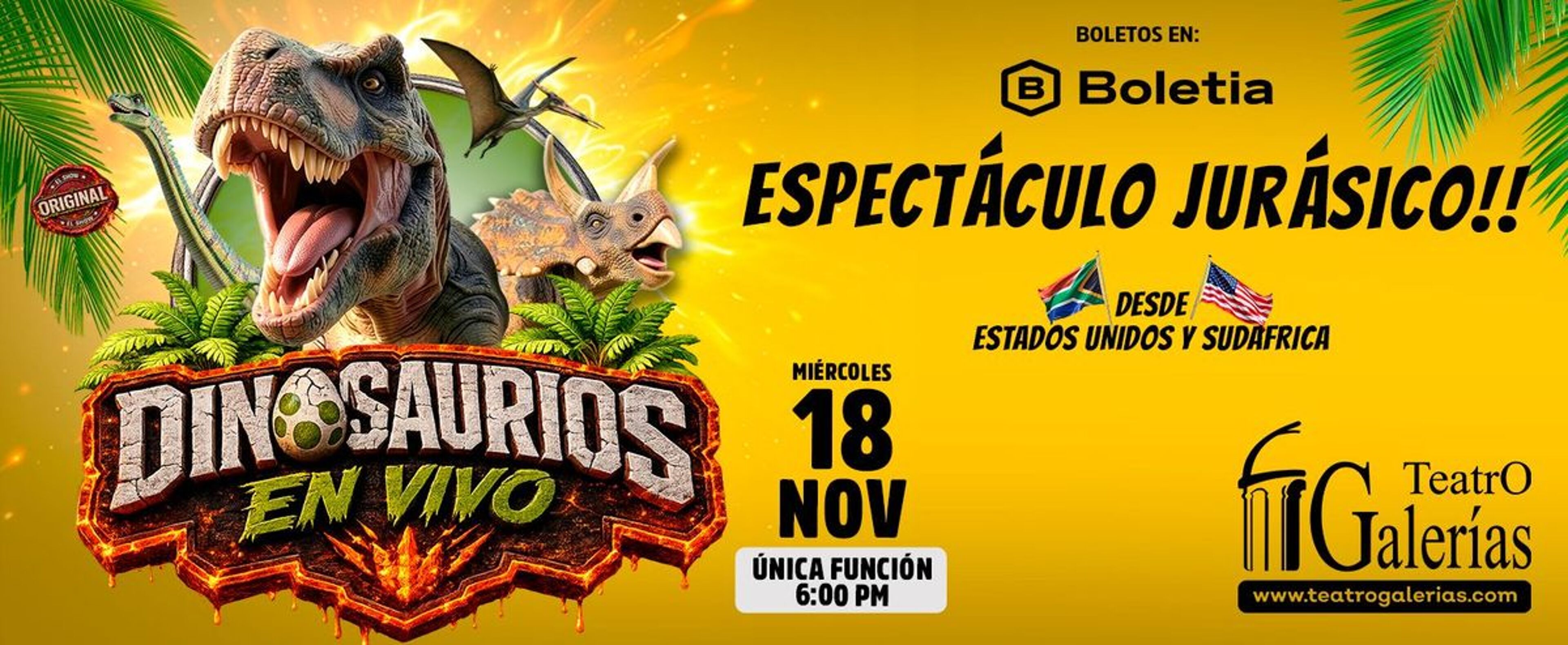 Dinosaurios - Show en Vivo