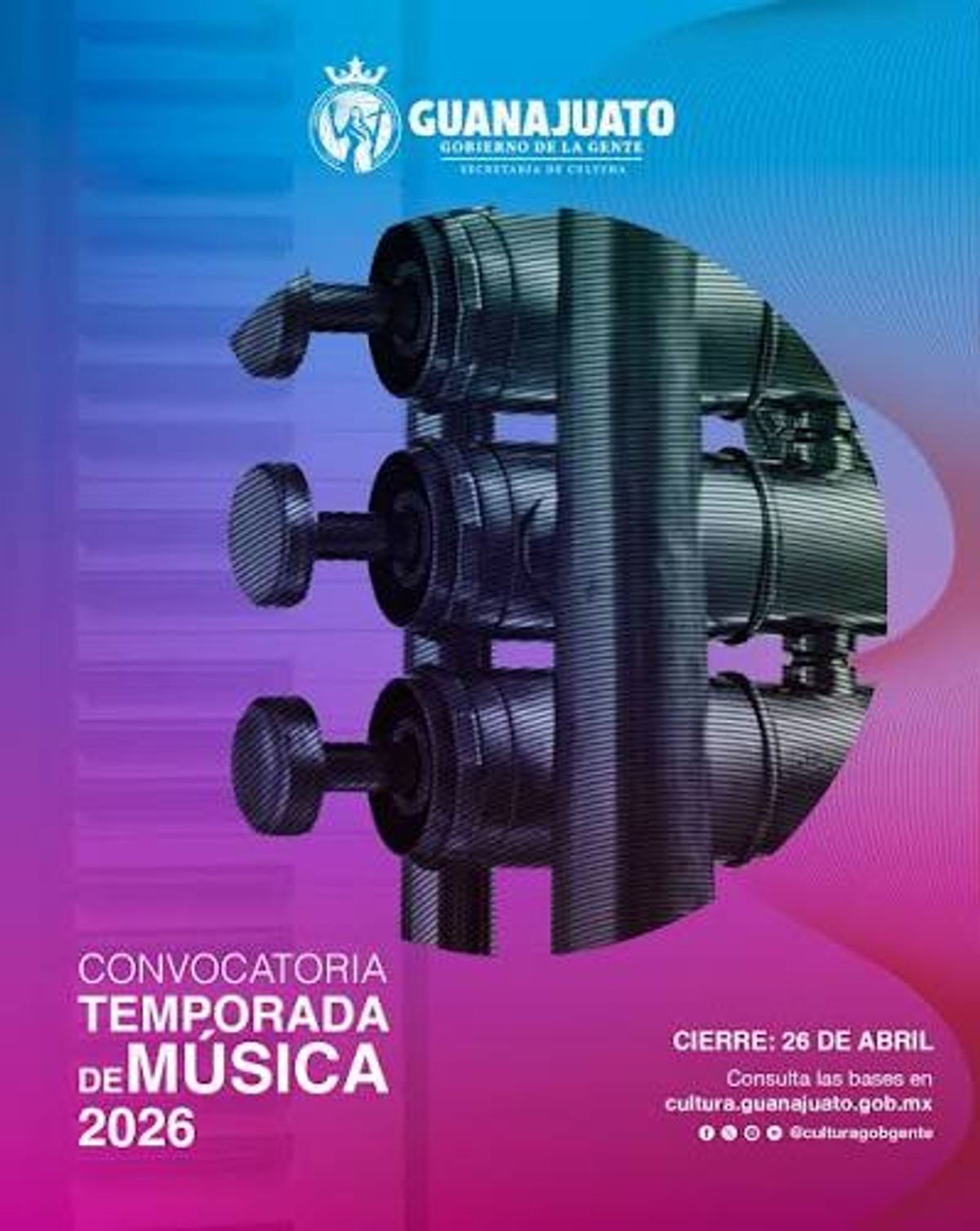Convocatoria Temporada De Música 2026, Guanajuato Orquestal, Orquesta