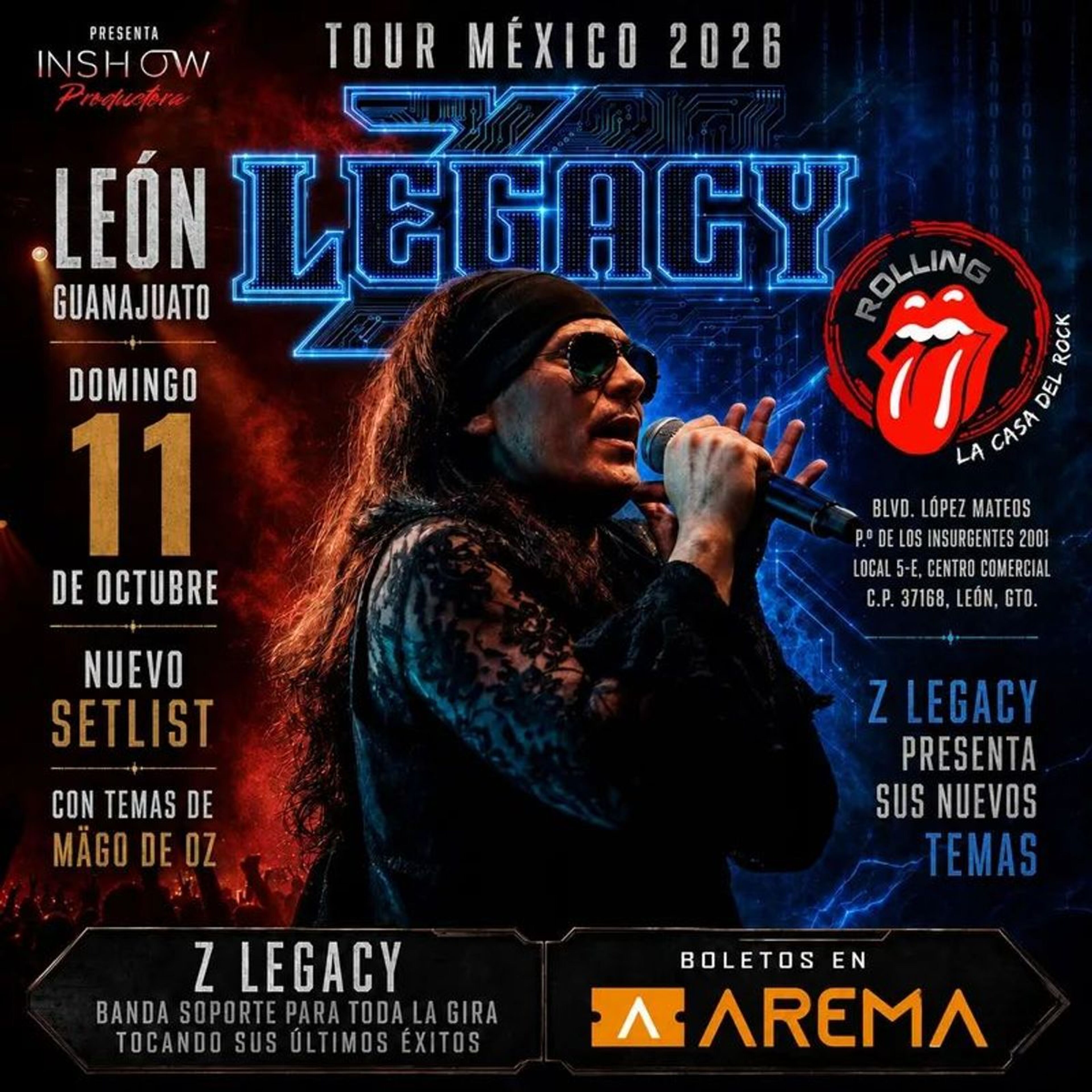 Z Mago de Oz Contacto Directo ft Z Legacy en León