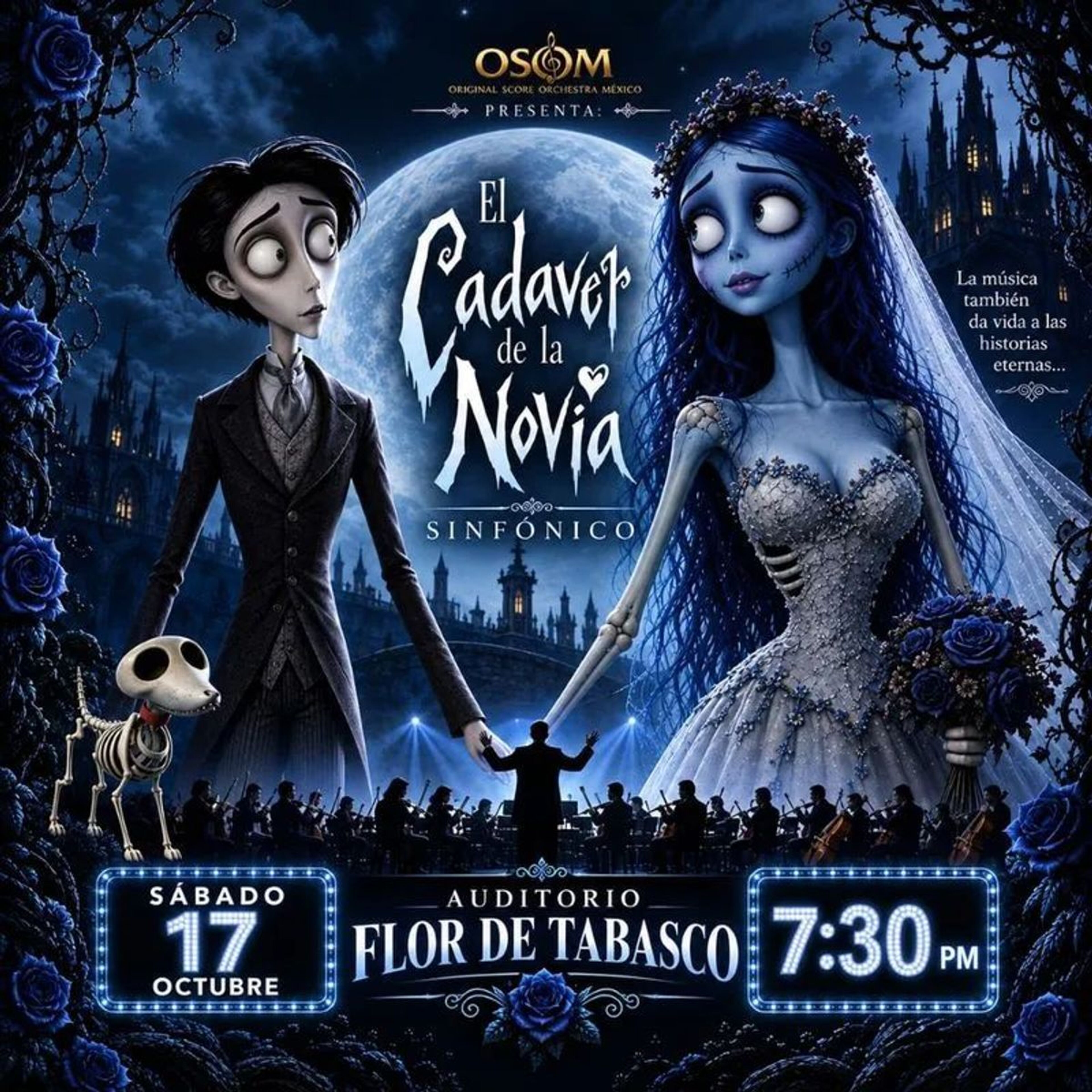 El Cadáver de la Novia Sinfónico en Villahermosa