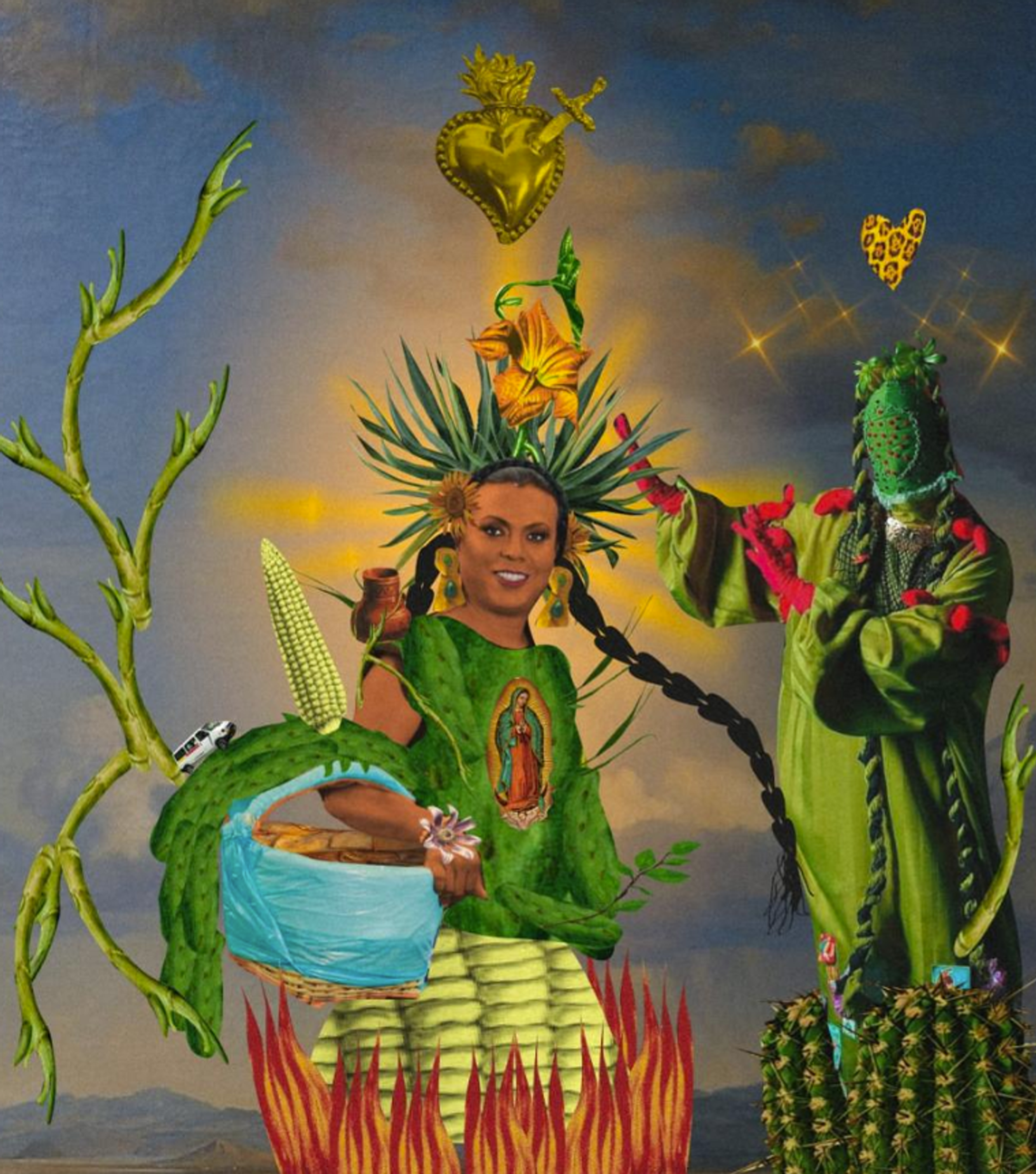 “LA DIOSA DEL TACO”, VENGA A TAQUEAR, HAY QUE GUARACHEAR, QUE LA DEIDAD SE APARECERÁ.