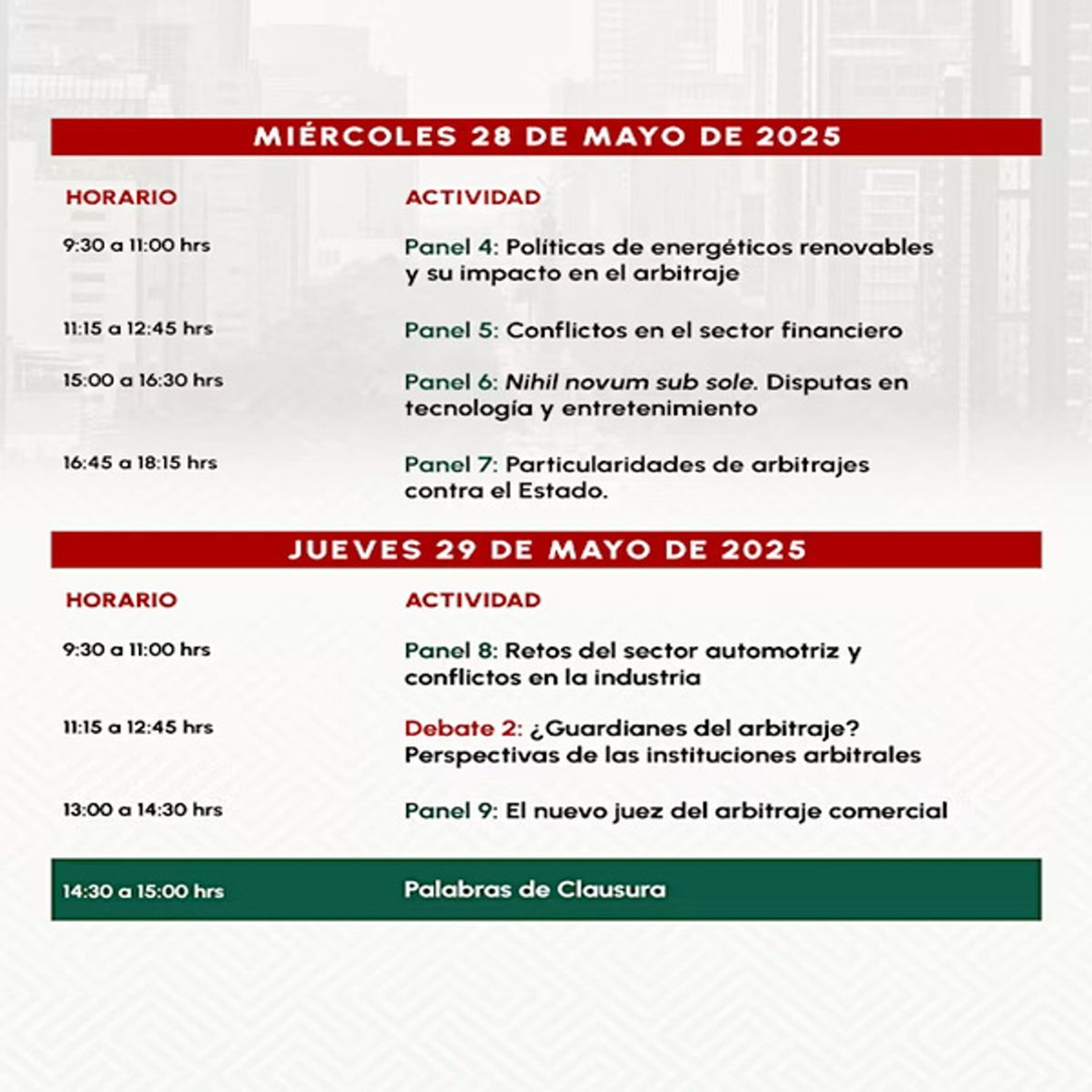 Foto de portada del evento