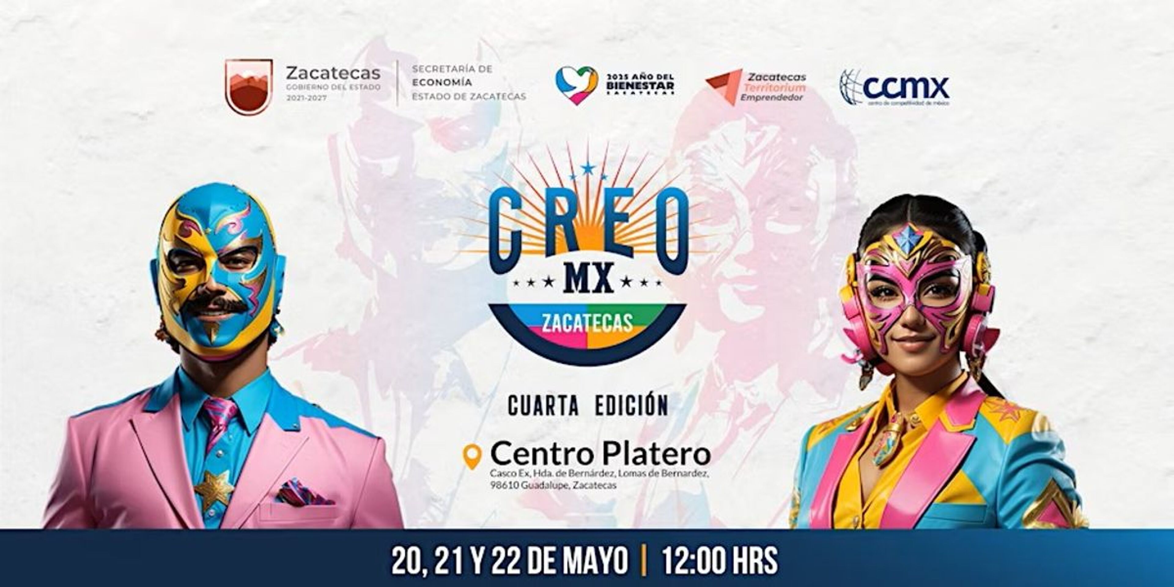 Imagen de portada para el evento: CREO MX Zacatecas Día 1