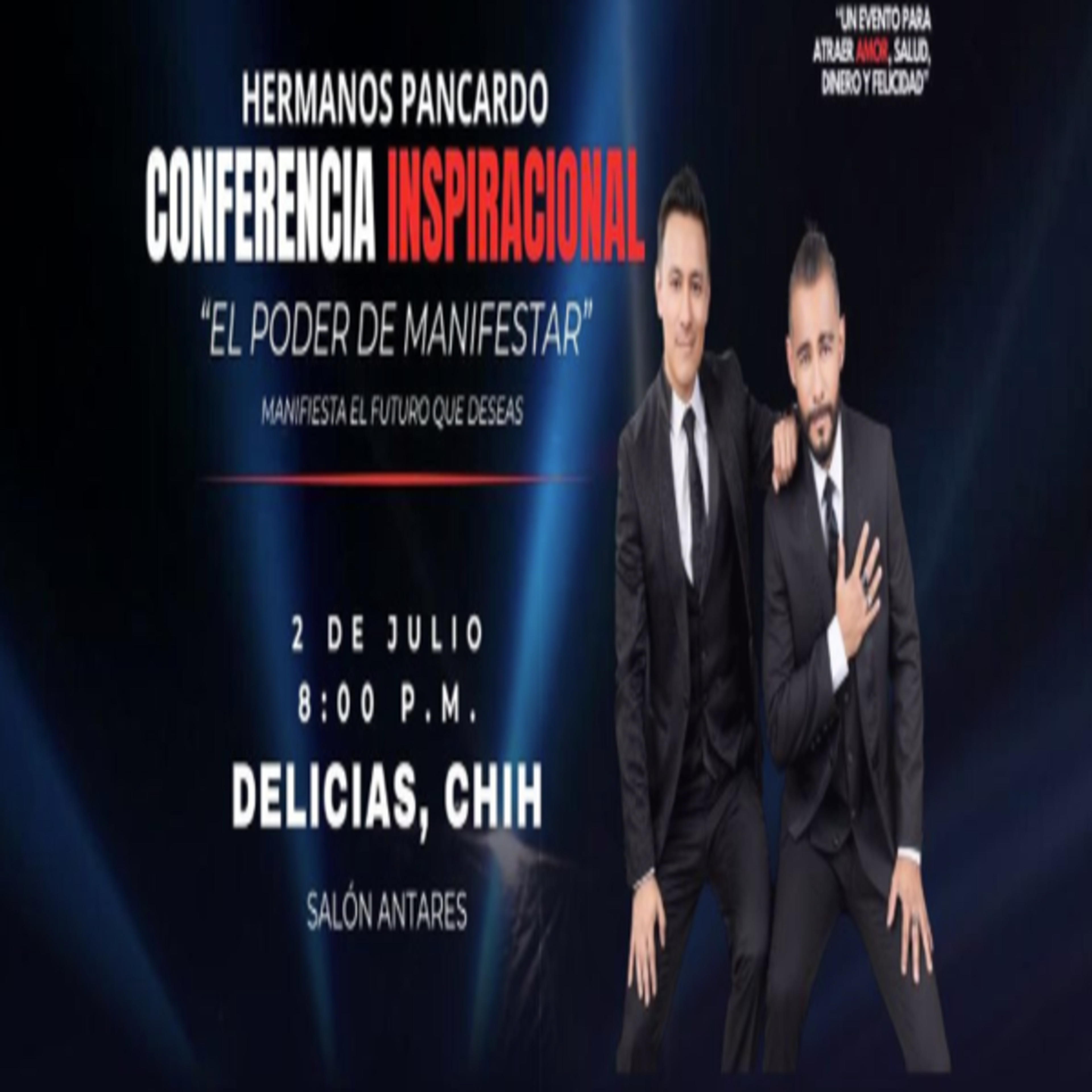 Imagen de portada para el evento: DELICIAS " EL PODER DE MANIFESTAR"