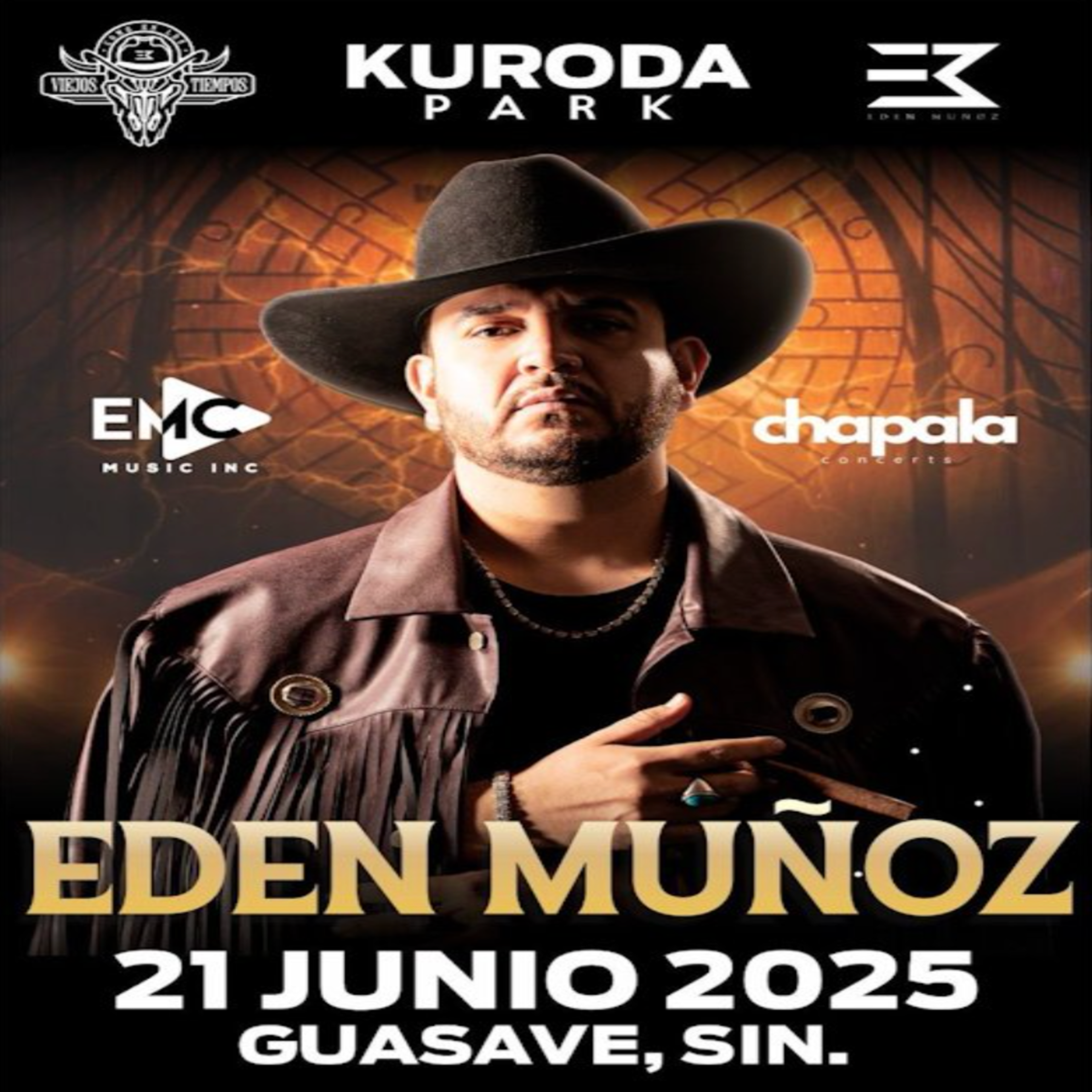 Imagen de portada para el evento: Eden Muños - Como en los viejos tiempos tour