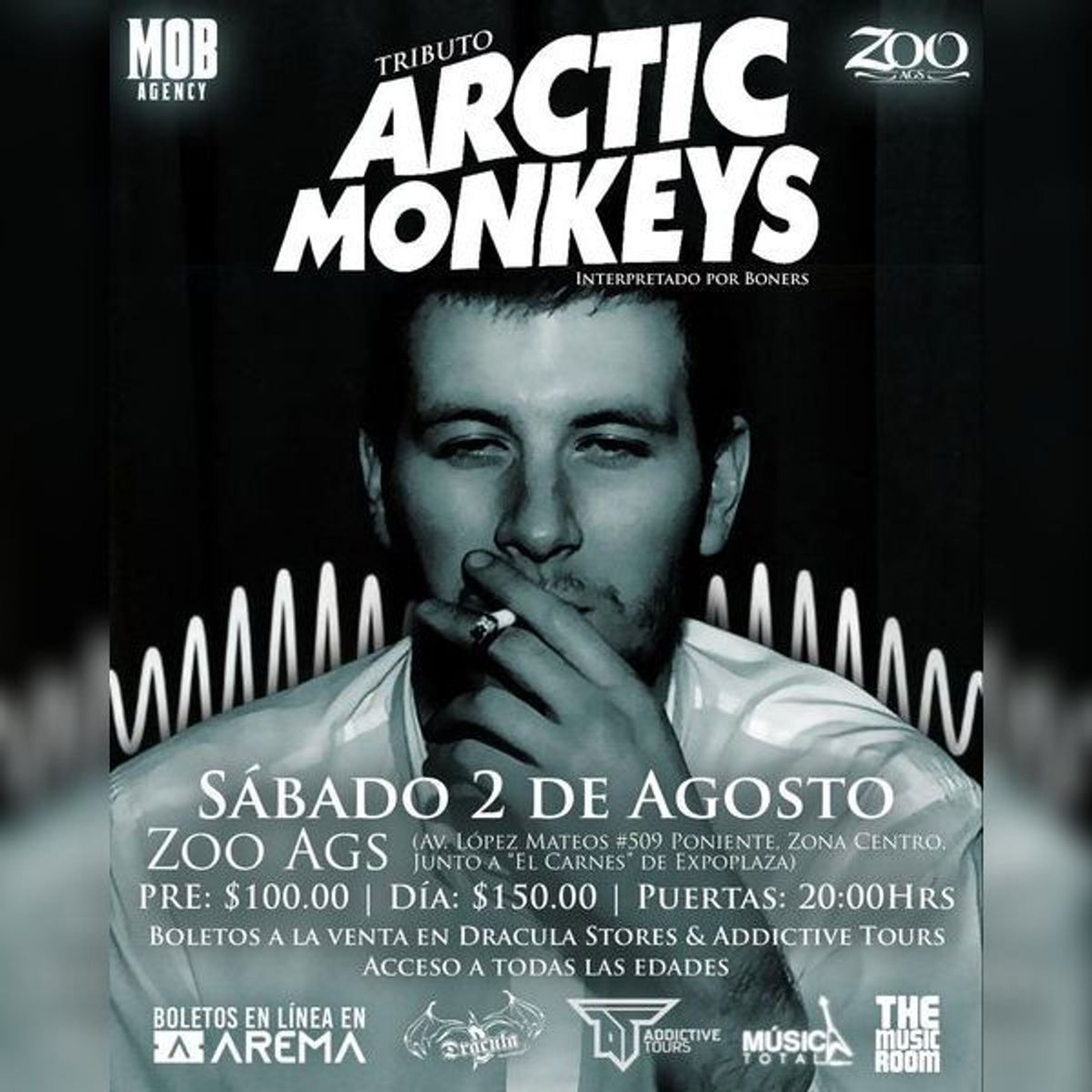 Imagen de portada para el evento: Tributo a Artic Monkeys