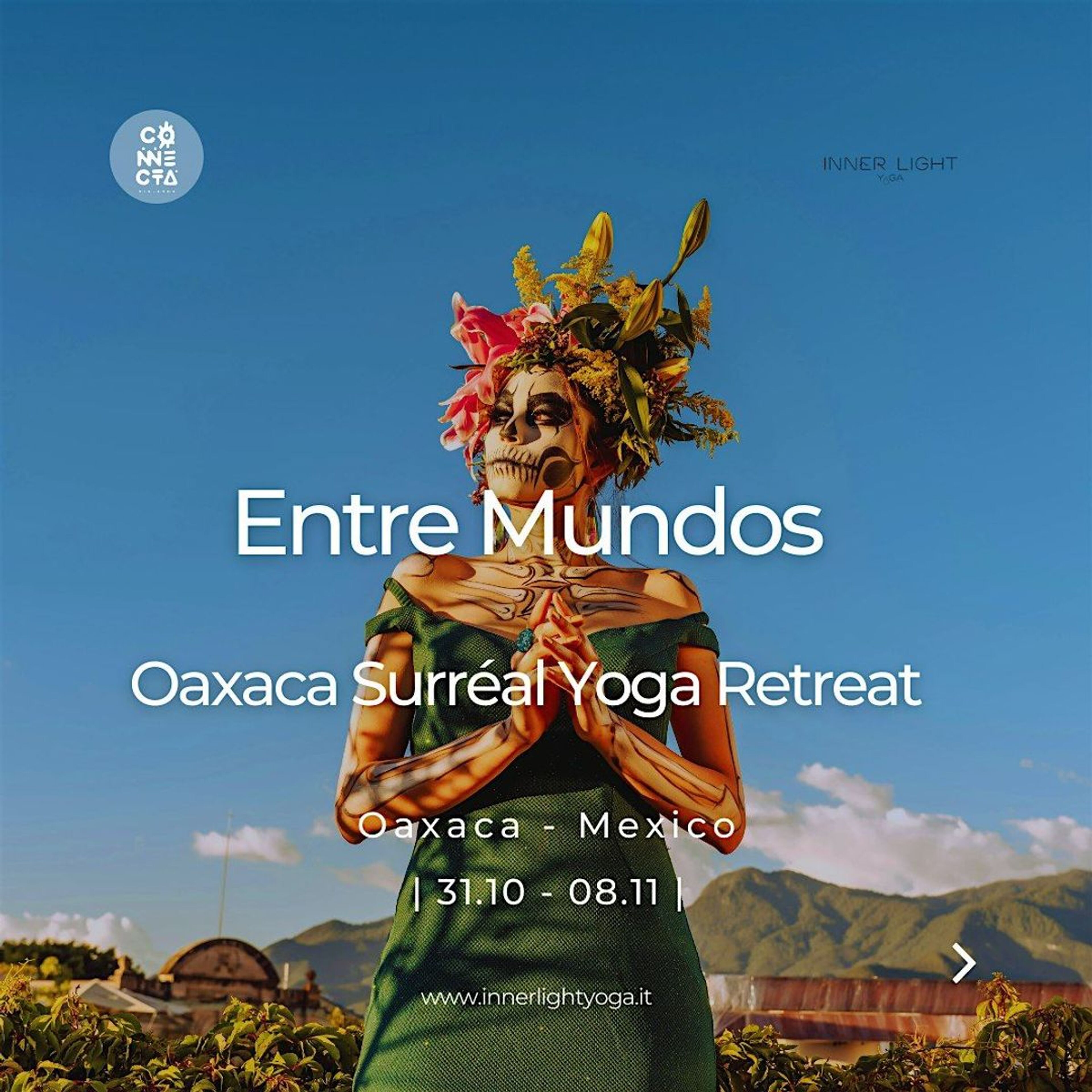 Imagen de portada para el evento: | Entre Mundos | Oaxaca Surréal Yoga Retreat [EN/IT/ES]