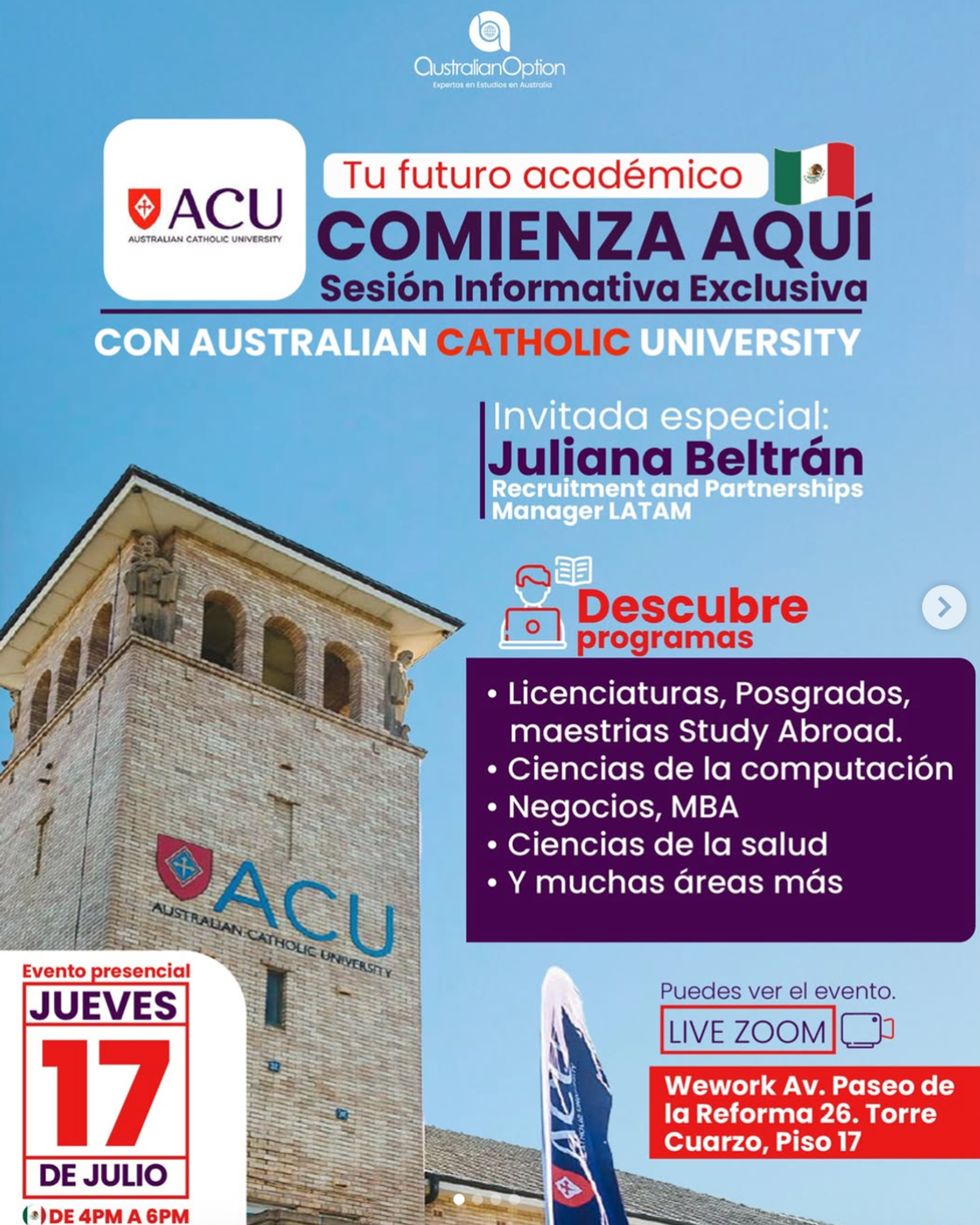 Foto de portada del evento