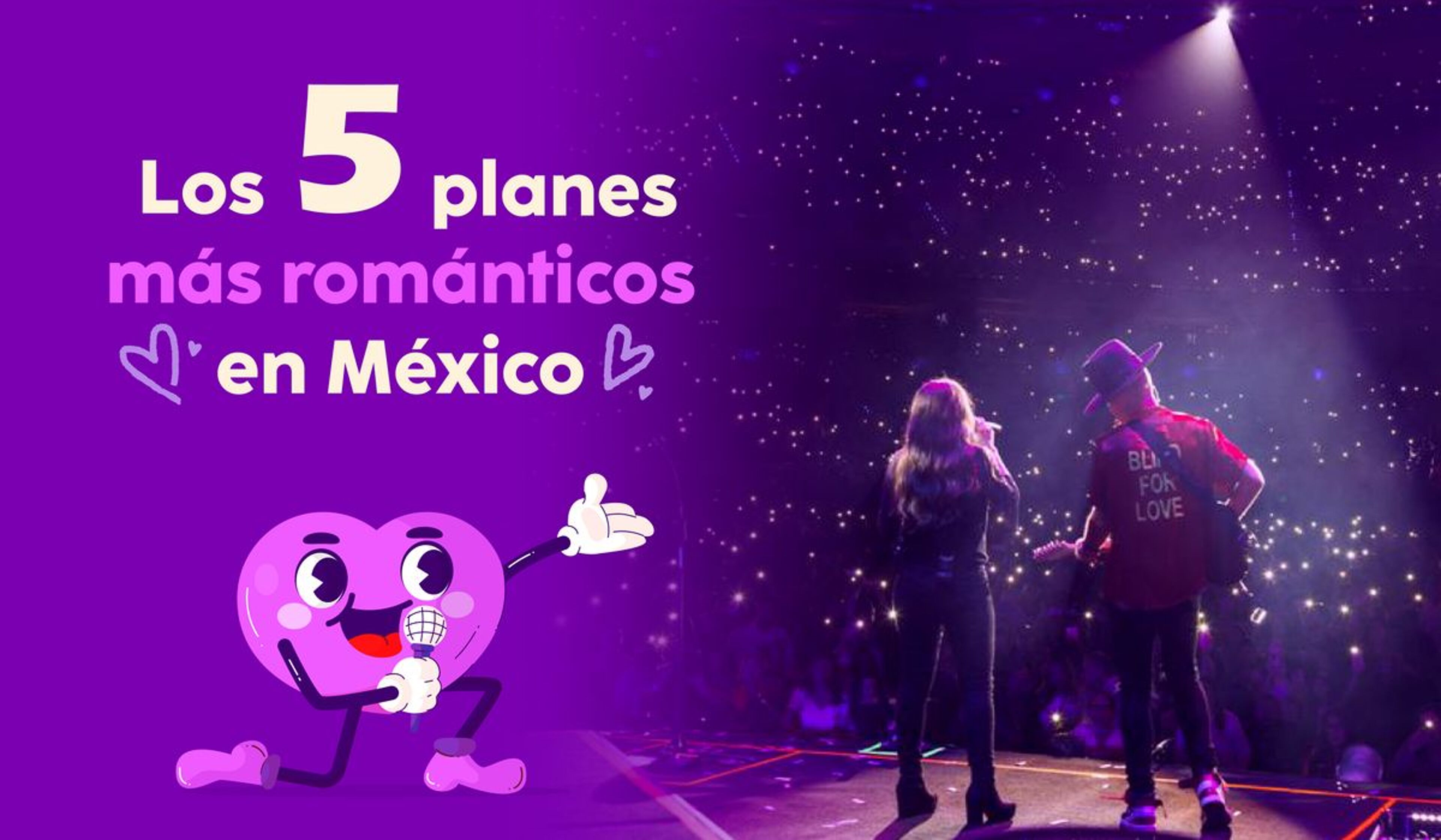 Imagen de portada de Los 5 Planes Más Románticos en México