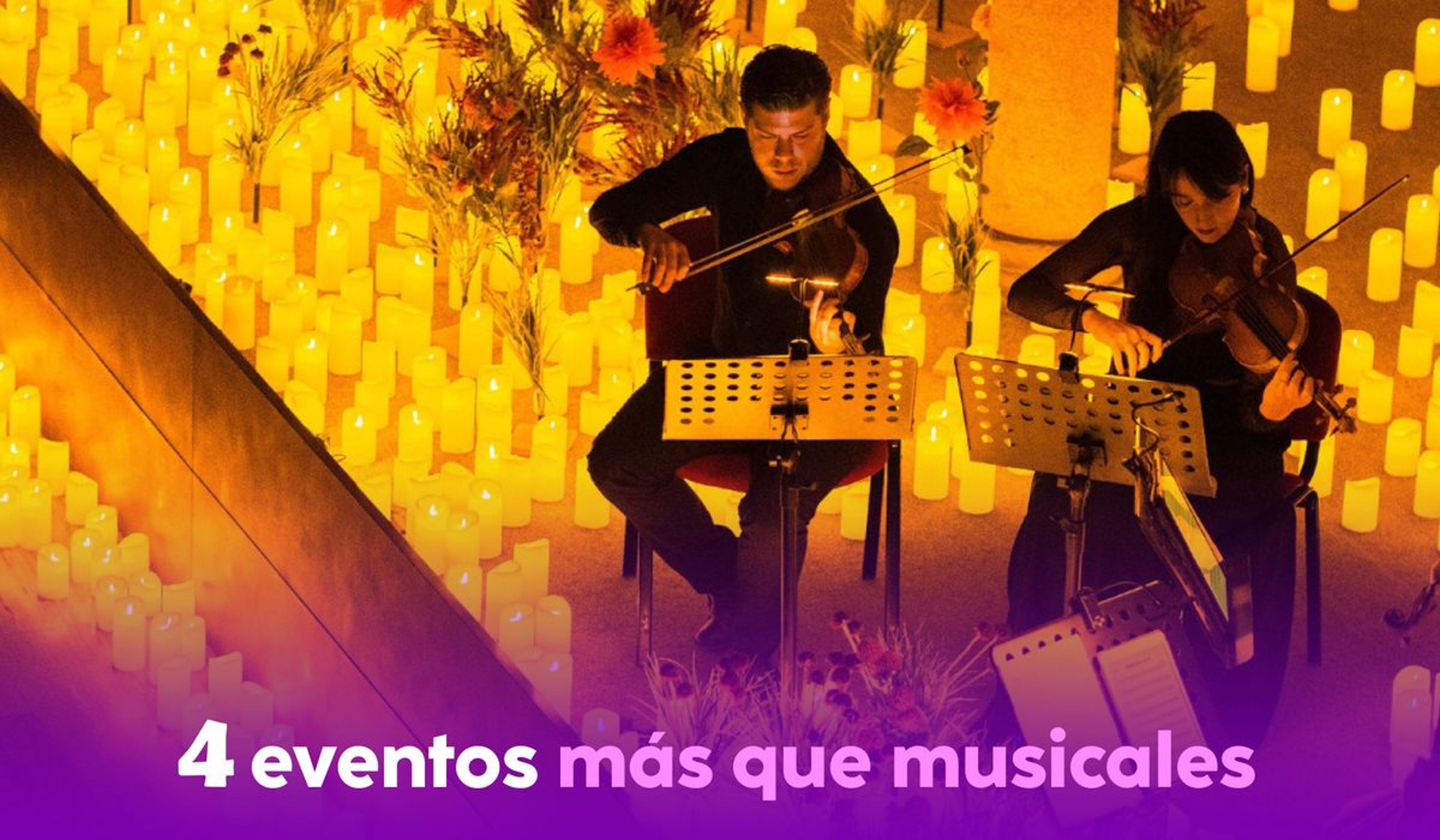 Imagen de portada de Más allá del oído: cuatro eventos más que musicales