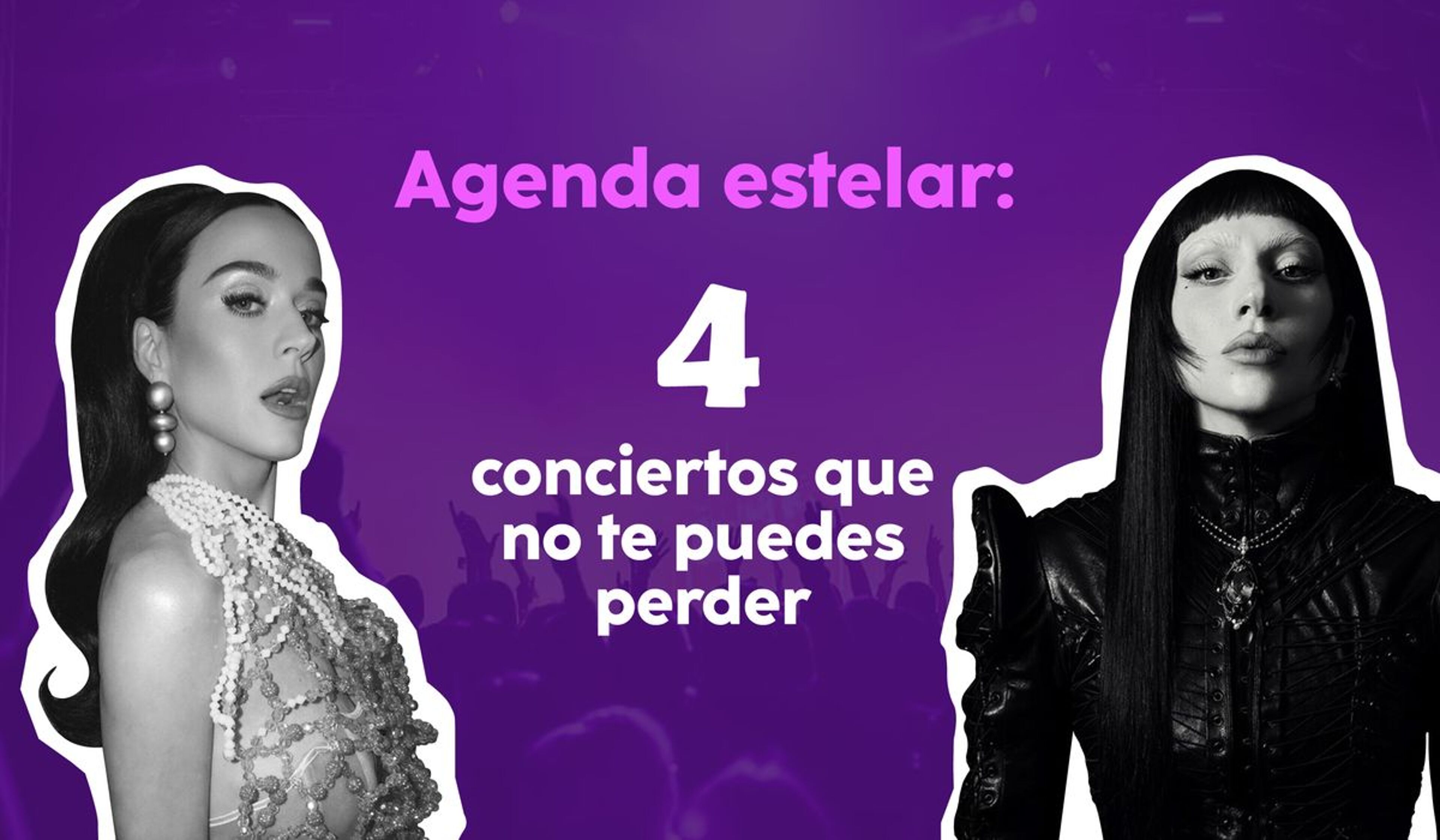 Imagen de portada de Agenda estelar: cuatro conciertos que deberías tener en el radar