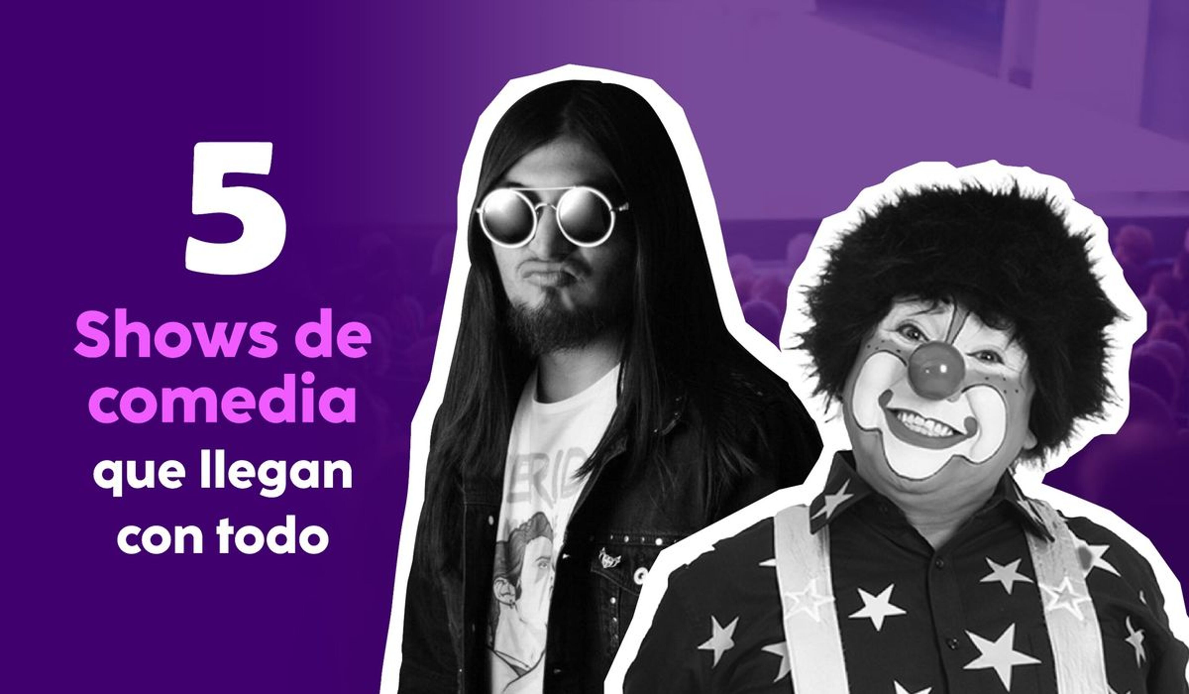 Imagen de portada de Ríe en junio: 5 shows de comedia que llegan con todo
